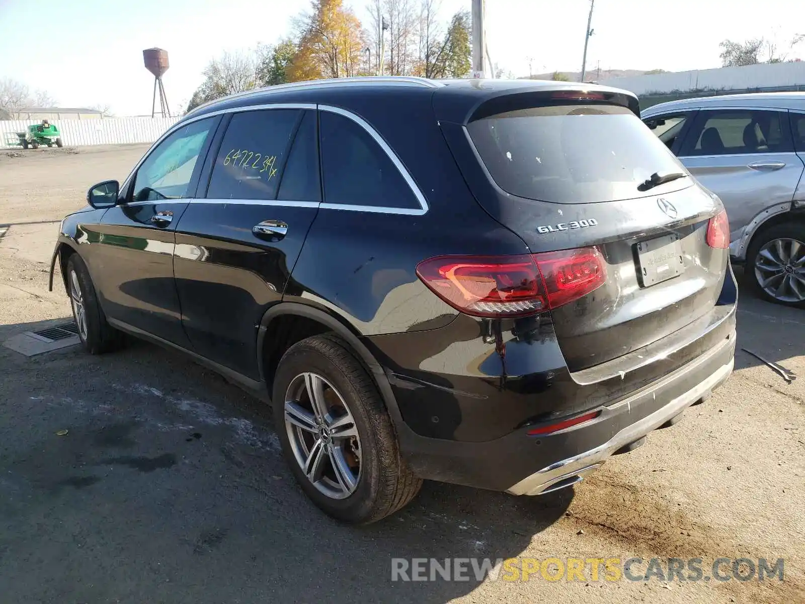 3 Photograph of a damaged car W1N0G8EB3MF888582 MERCEDES-BENZ GLC-CLASS 2021