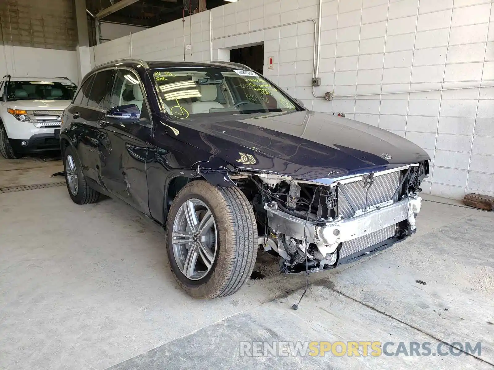 1 Photograph of a damaged car W1N0G8EB3MF897637 MERCEDES-BENZ GLC-CLASS 2021