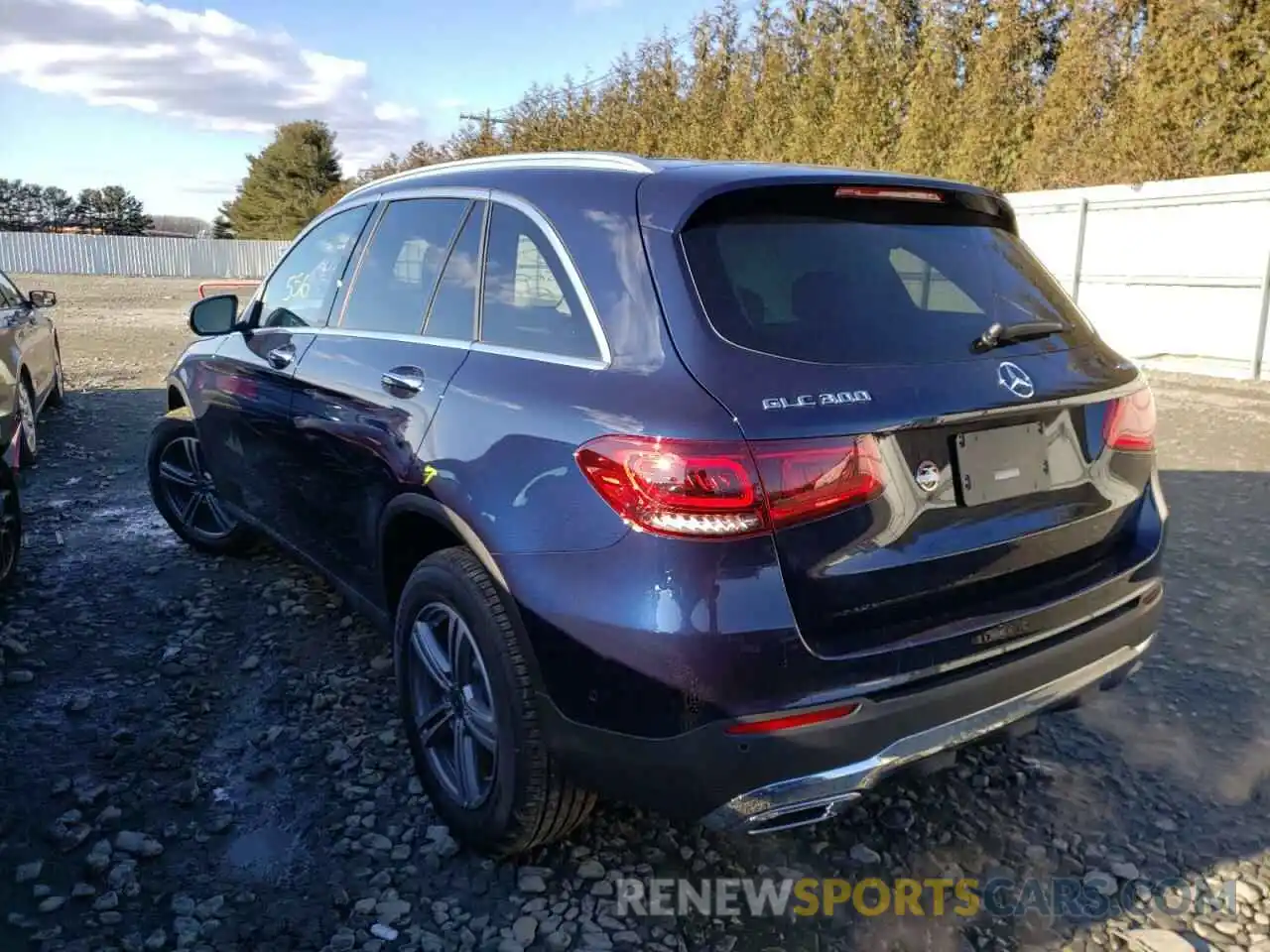 3 Photograph of a damaged car W1N0G8EB3MF985443 MERCEDES-BENZ GLC-CLASS 2021