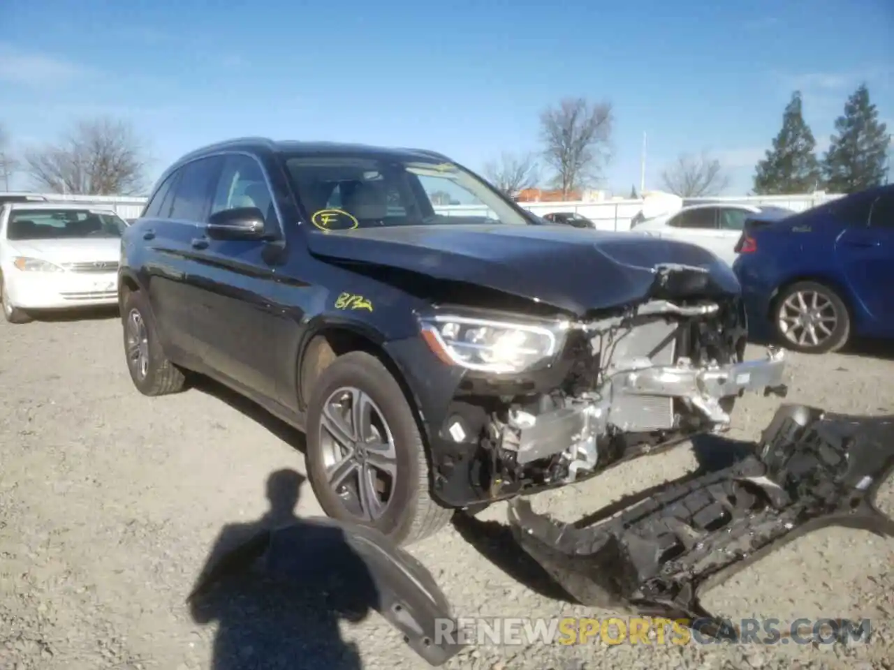 1 Photograph of a damaged car W1N0G8EB3MG005008 MERCEDES-BENZ GLC-CLASS 2021