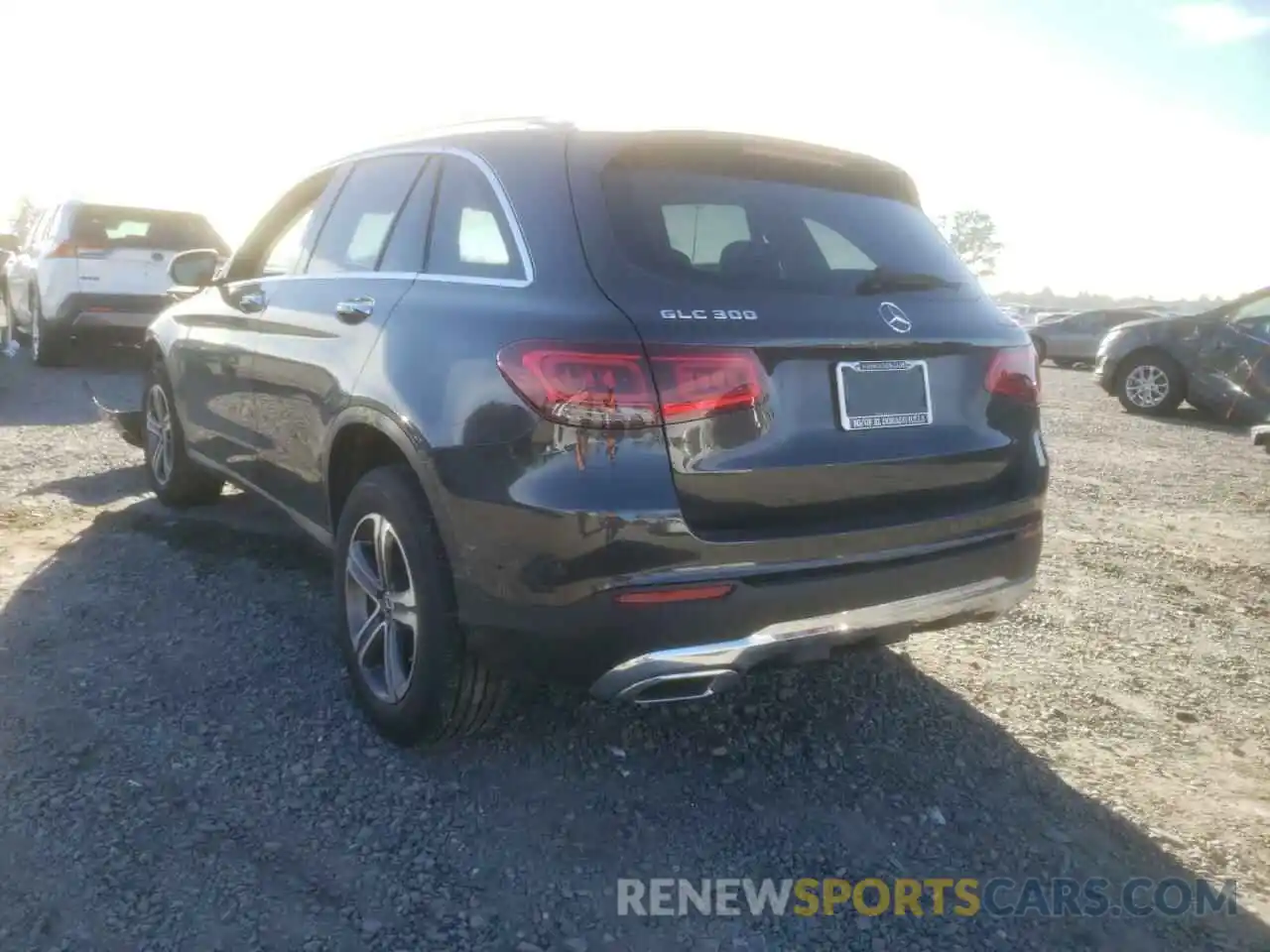 3 Photograph of a damaged car W1N0G8EB3MG005008 MERCEDES-BENZ GLC-CLASS 2021