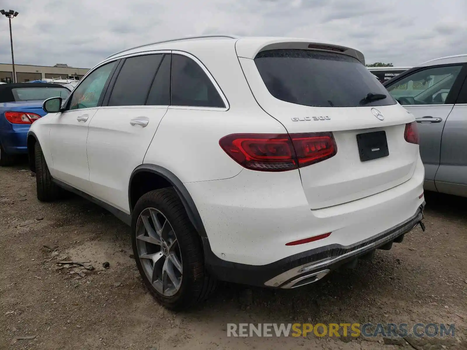 3 Photograph of a damaged car W1N0G8EB3MV280972 MERCEDES-BENZ GLC-CLASS 2021