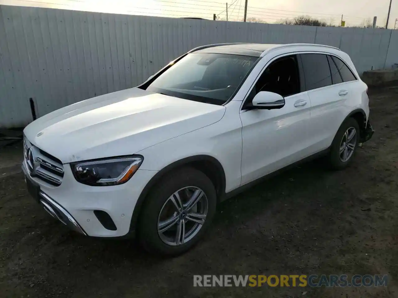 1 Photograph of a damaged car W1N0G8EB3MV281734 MERCEDES-BENZ GLC-CLASS 2021