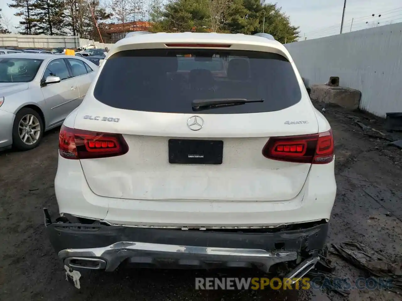 6 Photograph of a damaged car W1N0G8EB3MV281734 MERCEDES-BENZ GLC-CLASS 2021