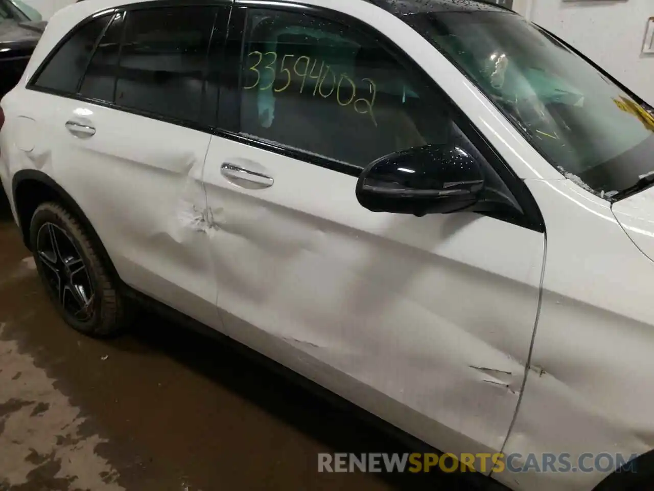 9 Photograph of a damaged car W1N0G8EB3MV283161 MERCEDES-BENZ GLC-CLASS 2021