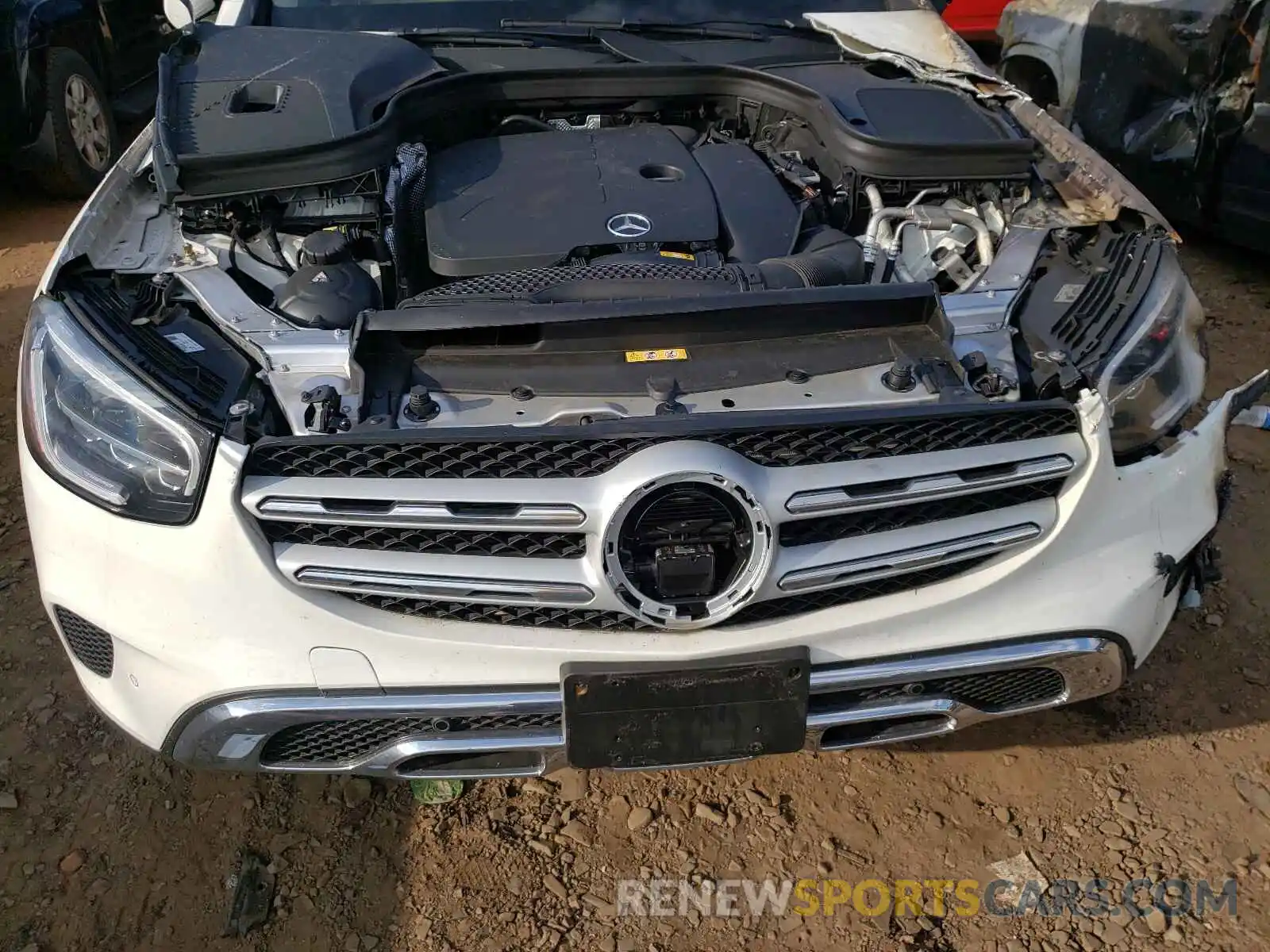 9 Photograph of a damaged car W1N0G8EB3MV296203 MERCEDES-BENZ GLC-CLASS 2021