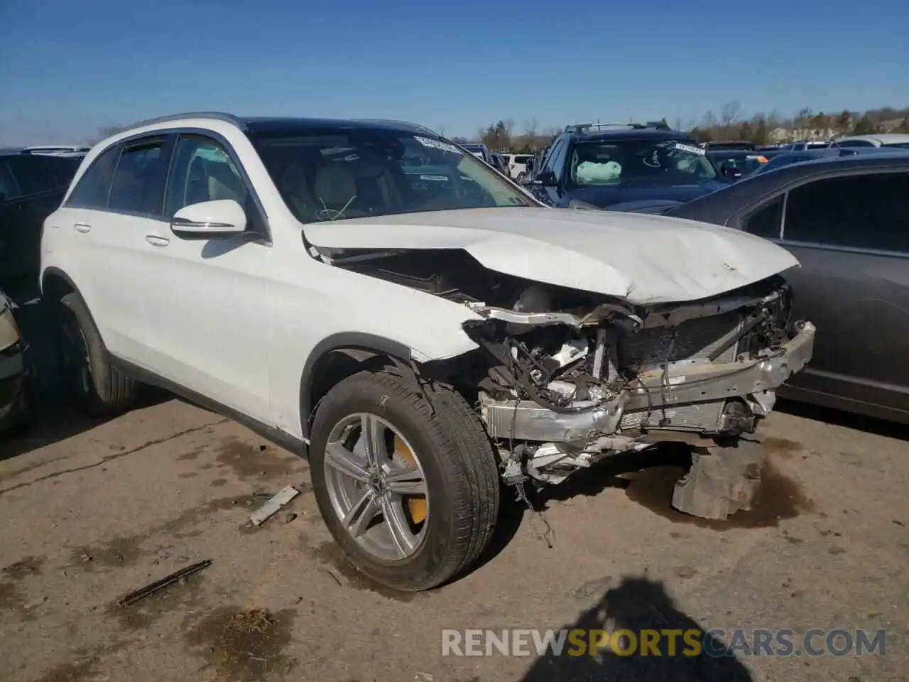 1 Photograph of a damaged car W1N0G8EB3MV307815 MERCEDES-BENZ GLC-CLASS 2021