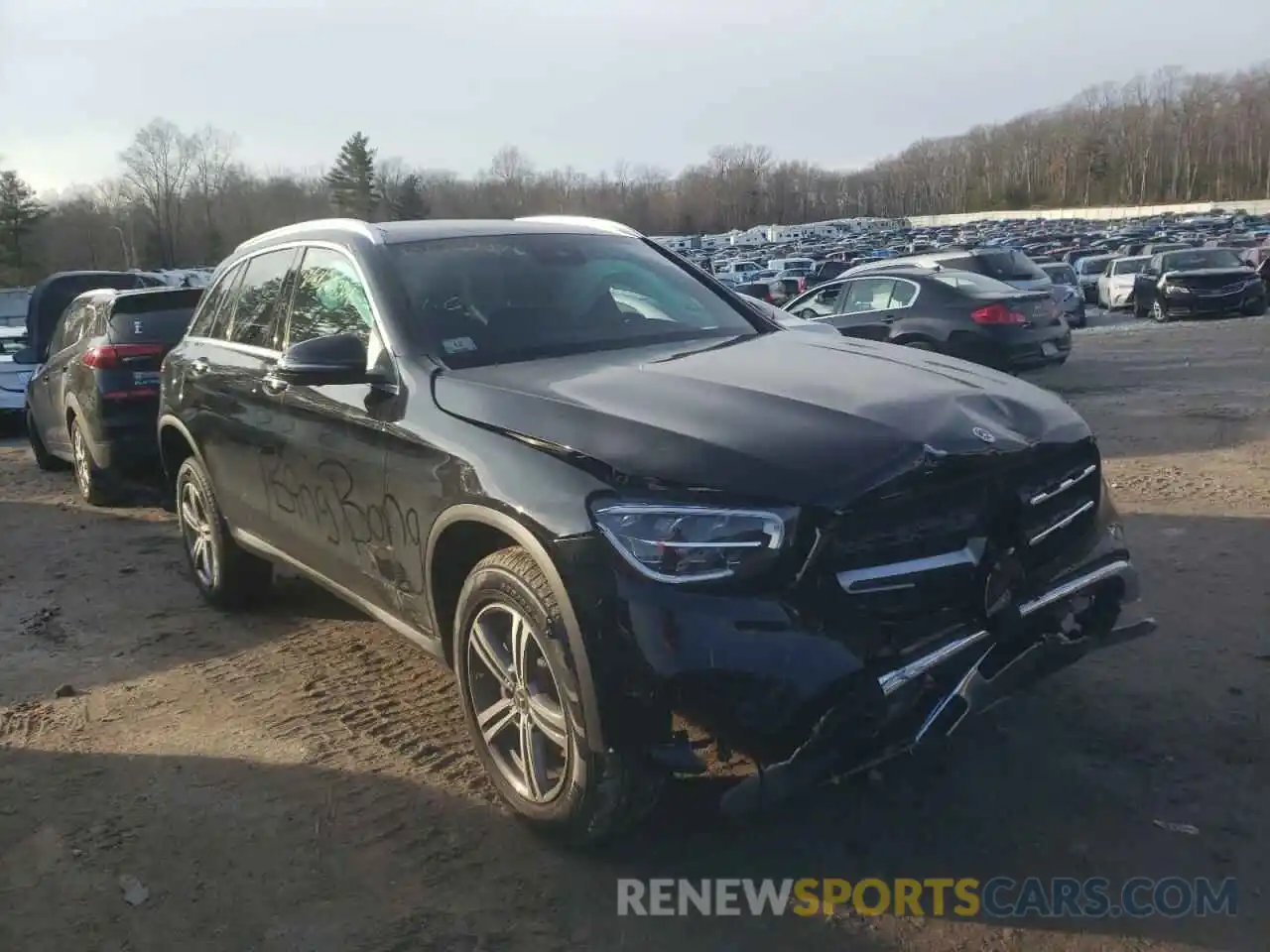 1 Photograph of a damaged car W1N0G8EB3MV312710 MERCEDES-BENZ GLC-CLASS 2021