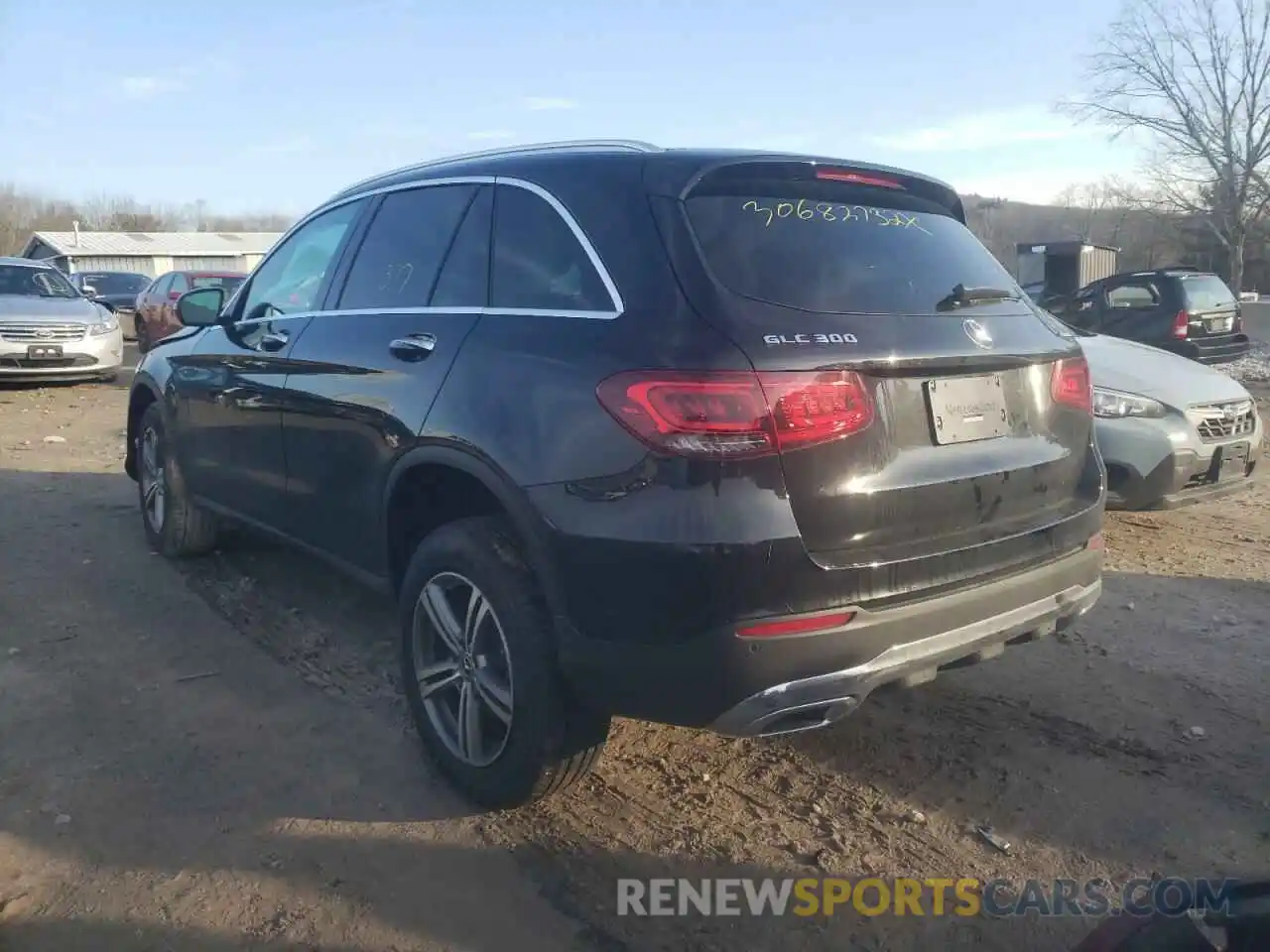 3 Photograph of a damaged car W1N0G8EB3MV312710 MERCEDES-BENZ GLC-CLASS 2021