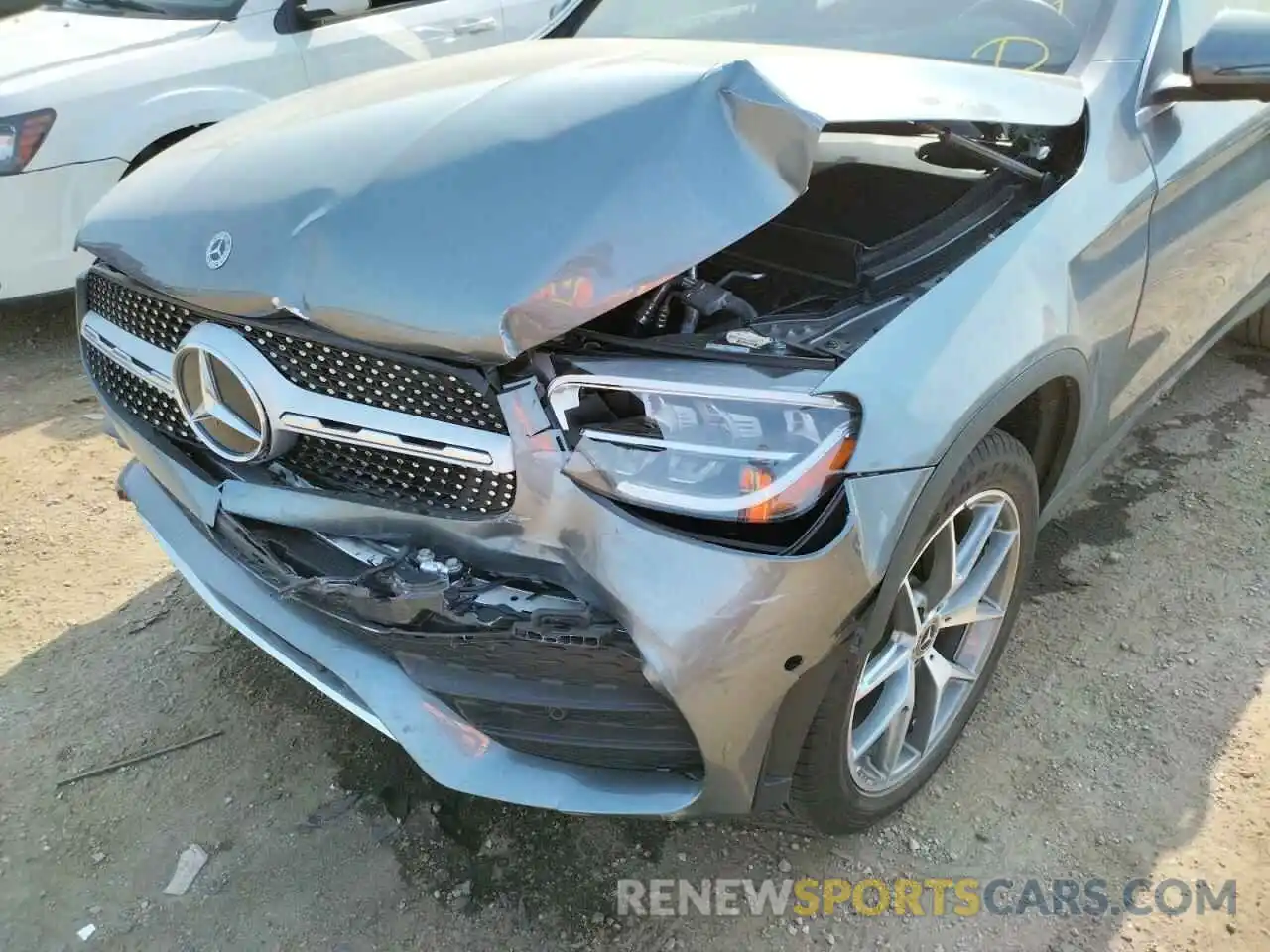 9 Photograph of a damaged car W1N0G8EB4MF909715 MERCEDES-BENZ GLC-CLASS 2021