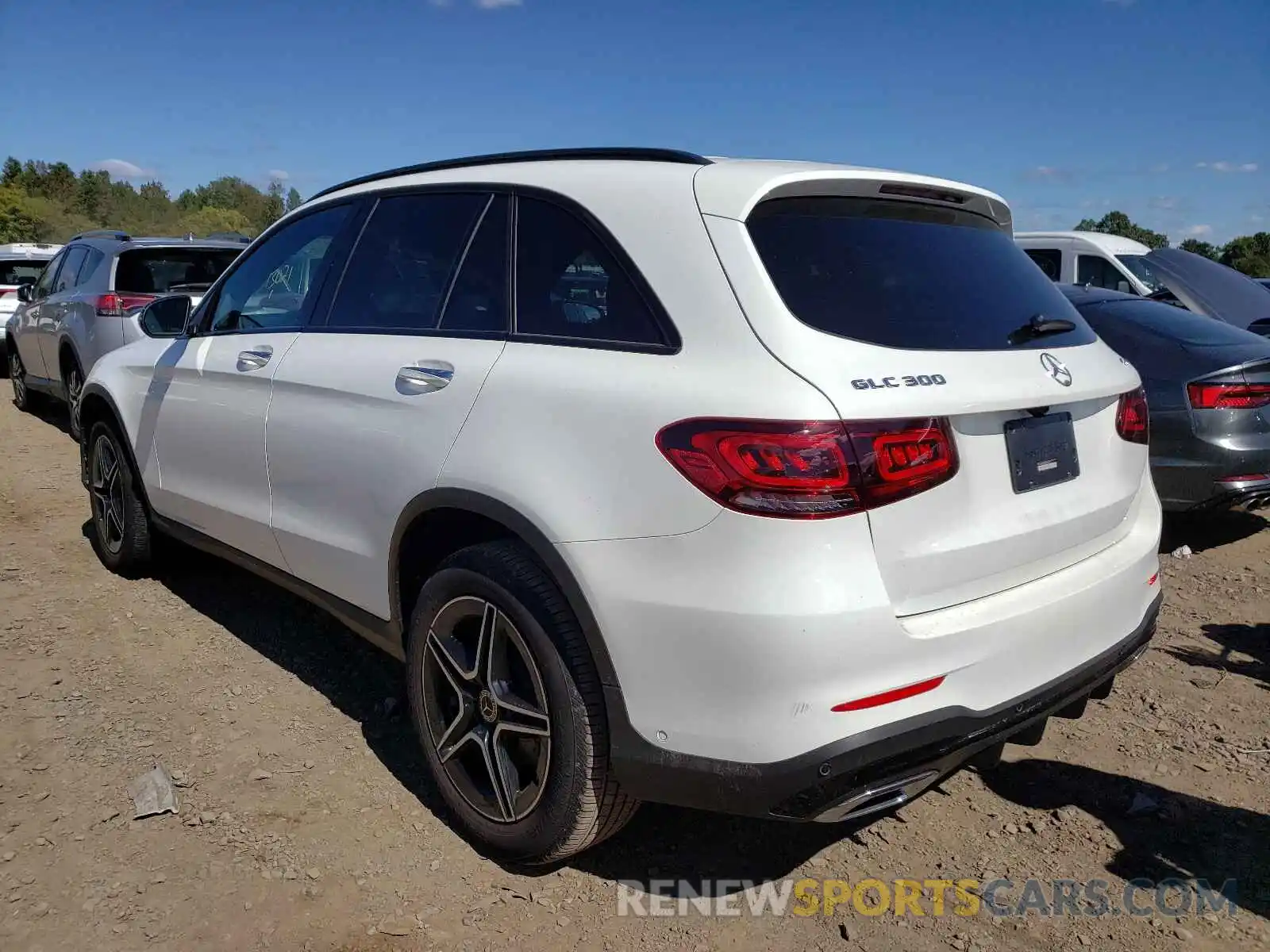 3 Photograph of a damaged car W1N0G8EB4MF967792 MERCEDES-BENZ GLC-CLASS 2021