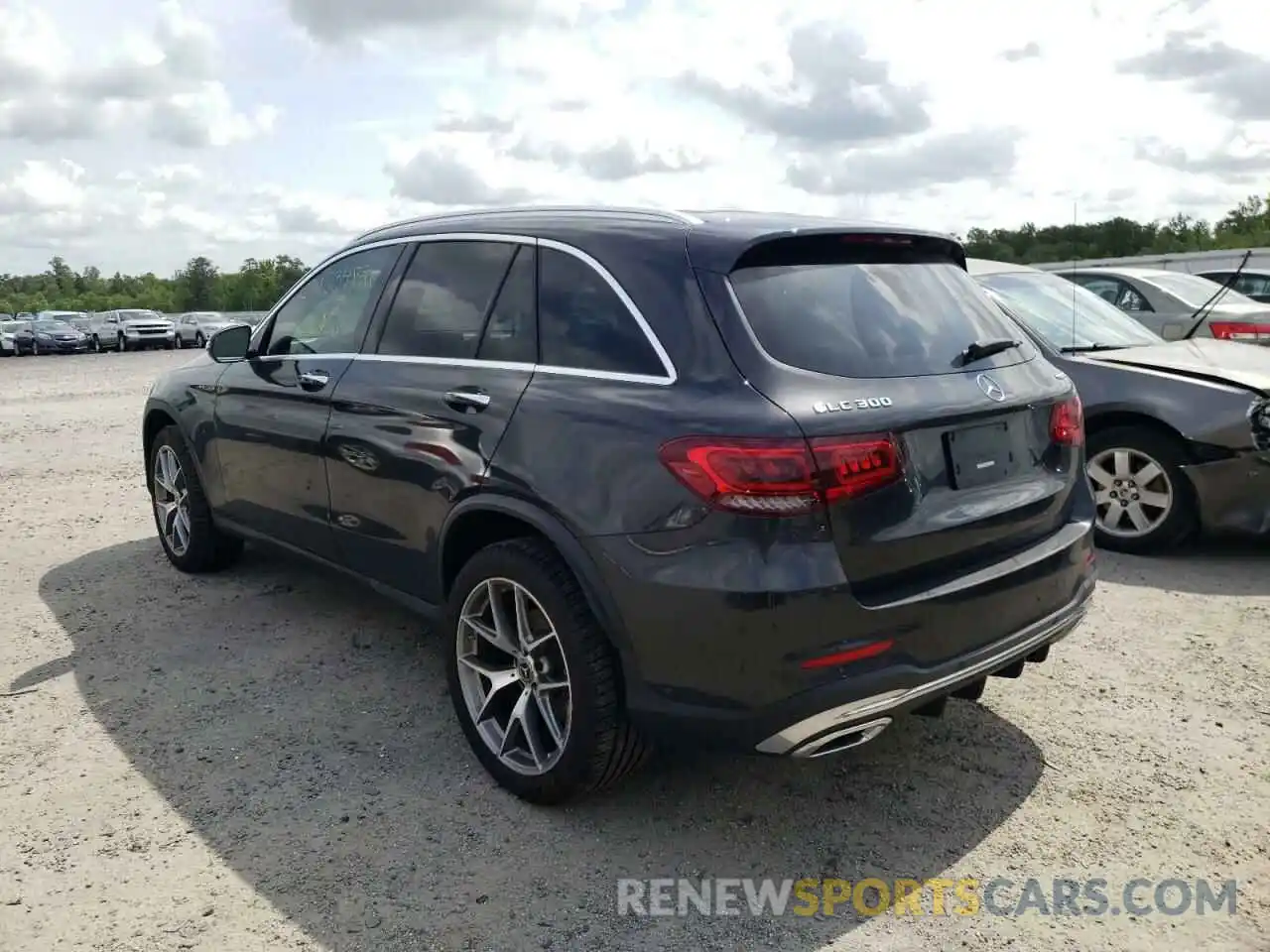 3 Photograph of a damaged car W1N0G8EB4MF986942 MERCEDES-BENZ GLC-CLASS 2021