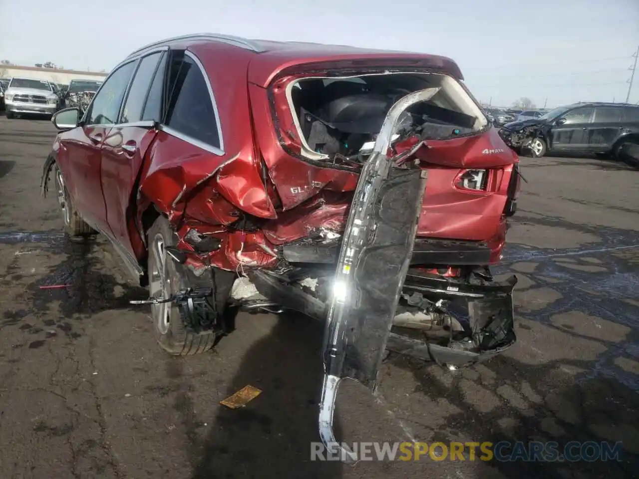 9 Photograph of a damaged car W1N0G8EB4MV272654 MERCEDES-BENZ GLC-CLASS 2021