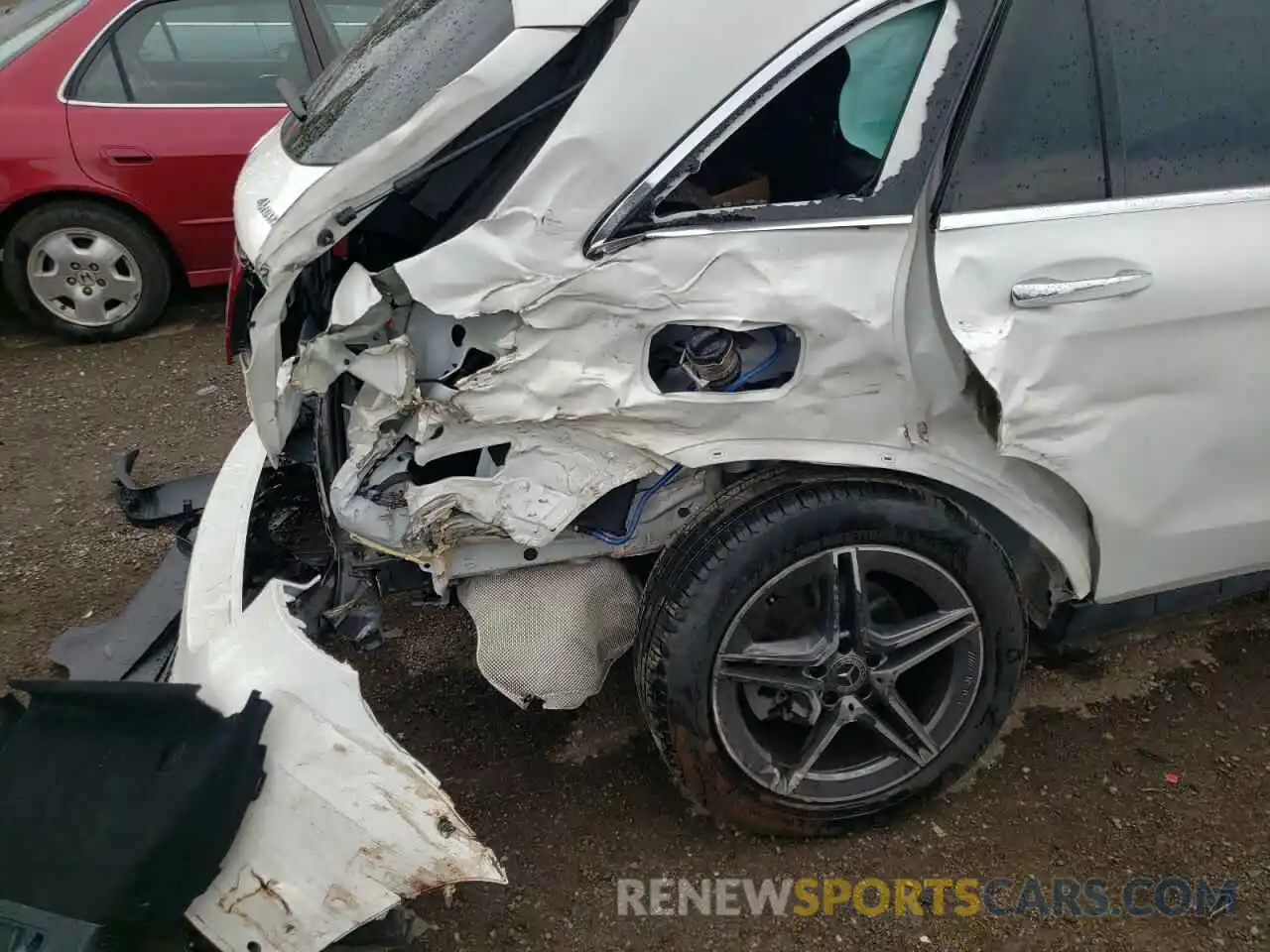 9 Photograph of a damaged car W1N0G8EB4MV277871 MERCEDES-BENZ GLC-CLASS 2021