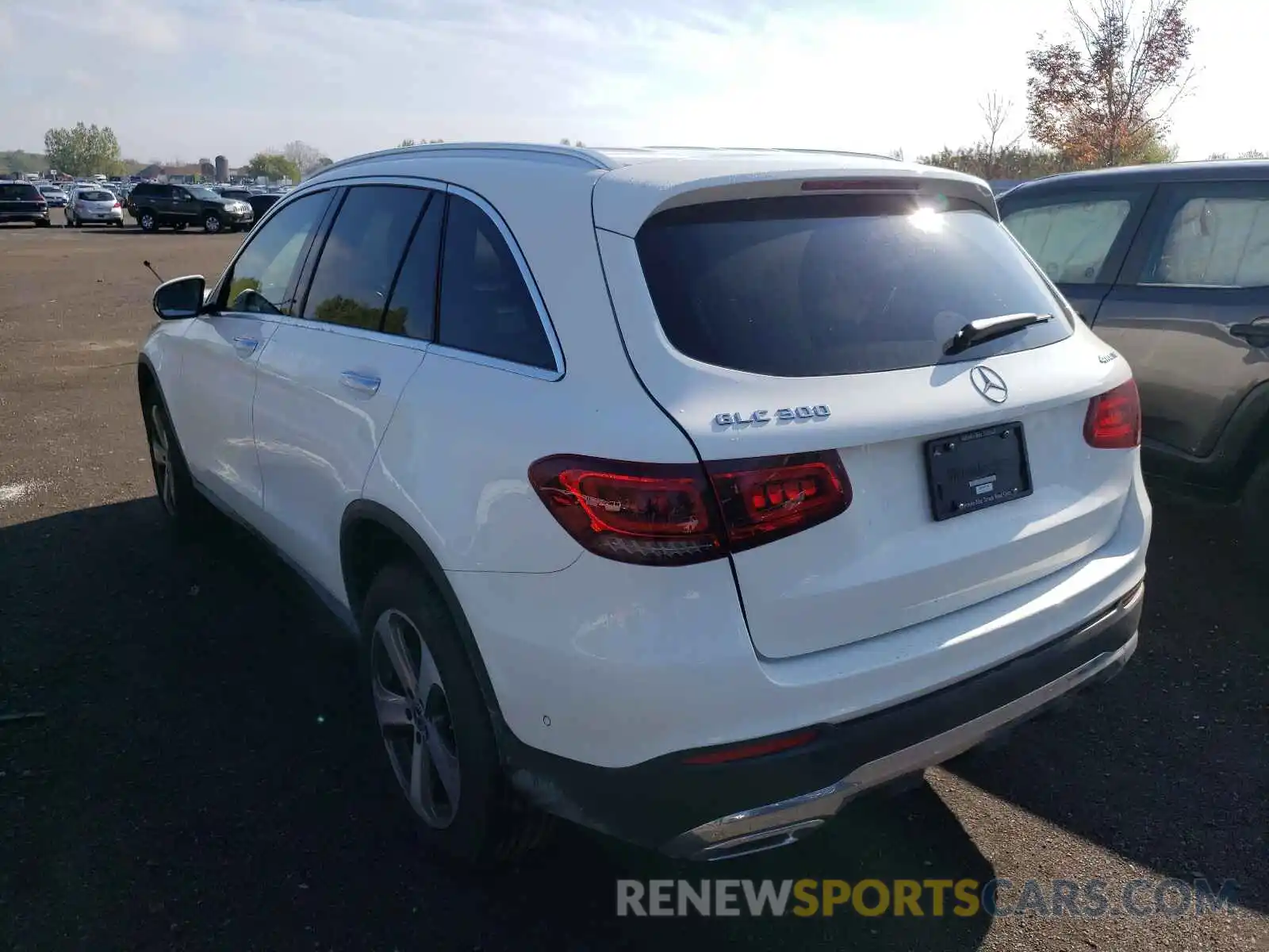 3 Photograph of a damaged car W1N0G8EB4MV281189 MERCEDES-BENZ GLC-CLASS 2021