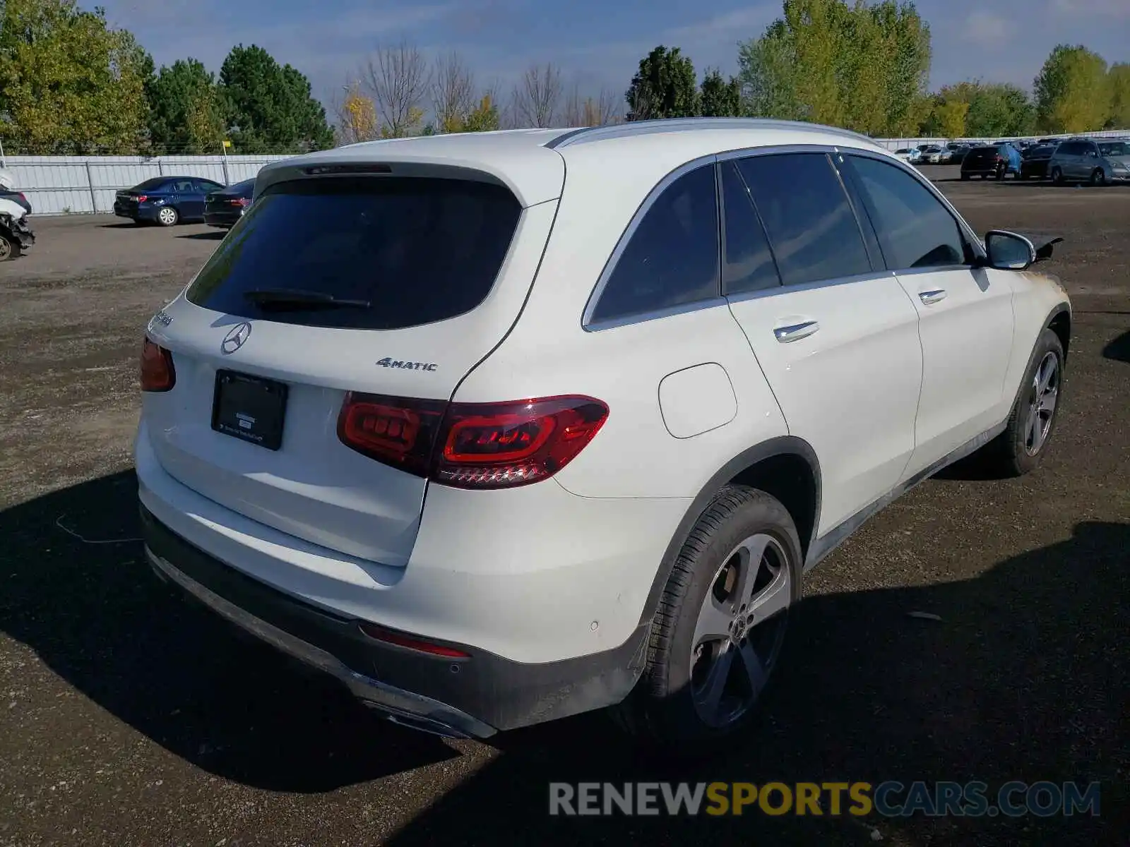 4 Photograph of a damaged car W1N0G8EB4MV281189 MERCEDES-BENZ GLC-CLASS 2021