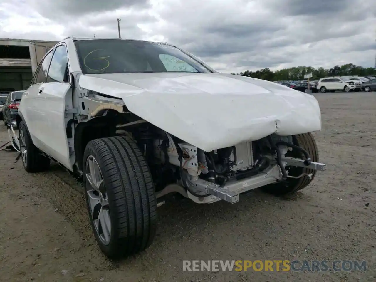 9 Photograph of a damaged car W1N0G8EB4MV282150 MERCEDES-BENZ GLC-CLASS 2021