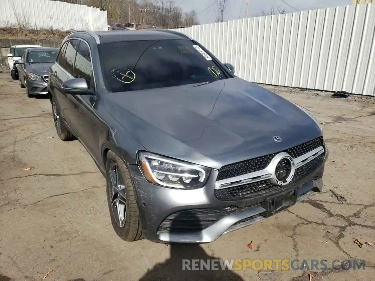 1 Фотография поврежденного автомобиля W1N0G8EB4MV288742 MERCEDES-BENZ GLC-CLASS 2021