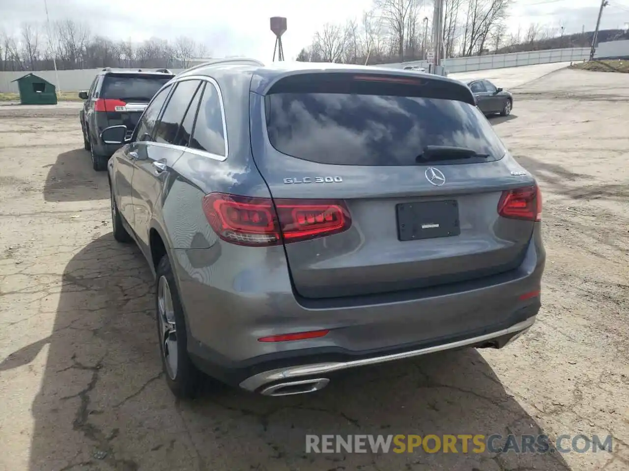 3 Photograph of a damaged car W1N0G8EB4MV288742 MERCEDES-BENZ GLC-CLASS 2021