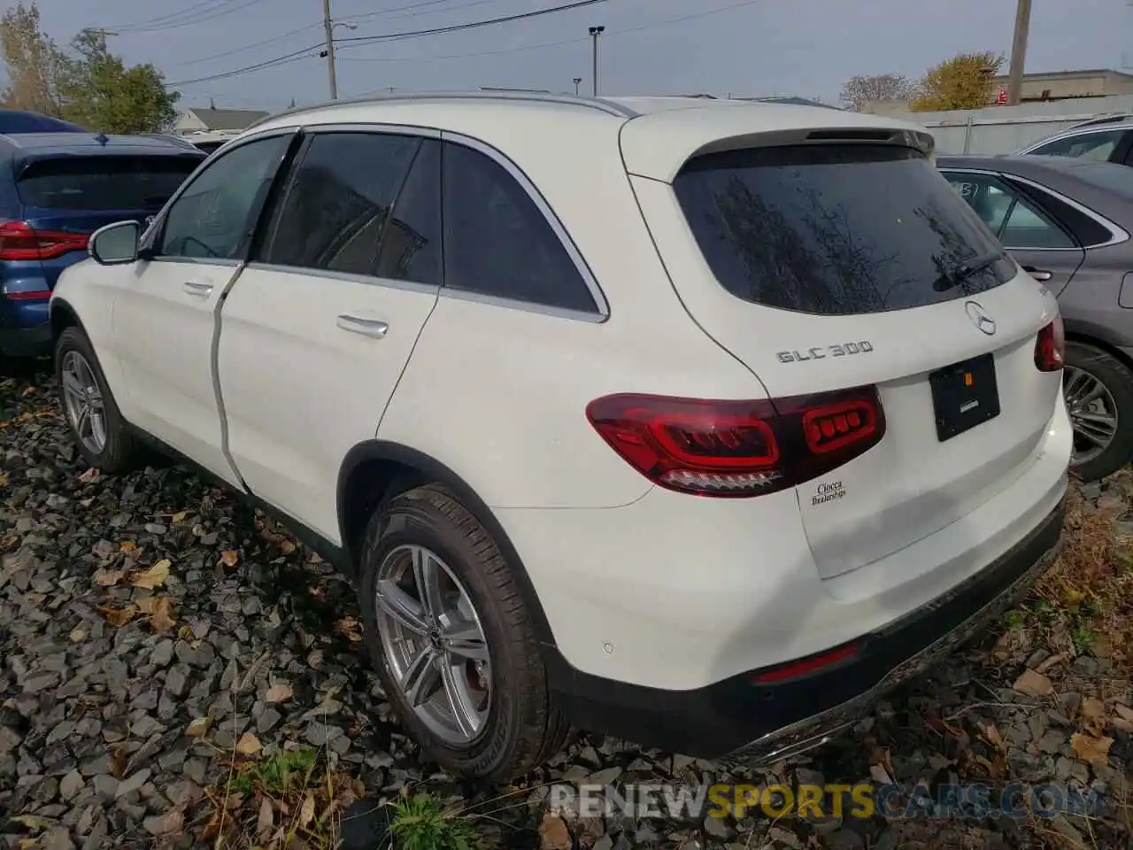 3 Photograph of a damaged car W1N0G8EB4MV304969 MERCEDES-BENZ GLC-CLASS 2021