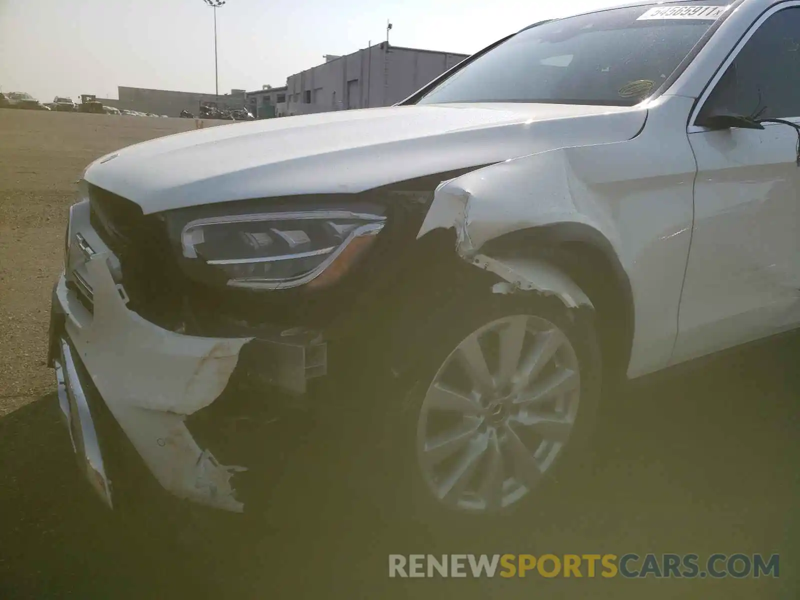 9 Photograph of a damaged car W1N0G8EB5MF873419 MERCEDES-BENZ GLC-CLASS 2021