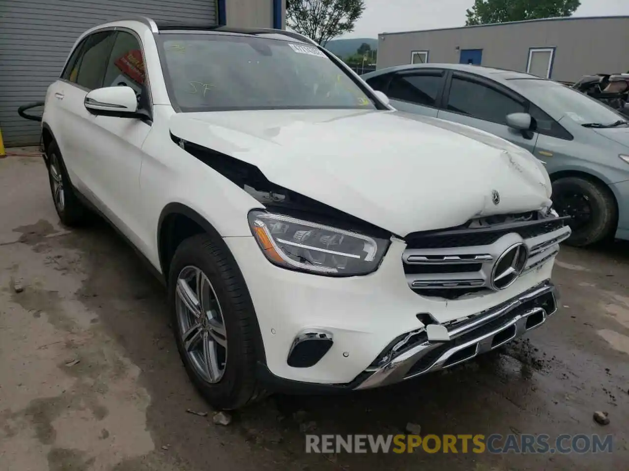 1 Photograph of a damaged car W1N0G8EB5MF920268 MERCEDES-BENZ GLC-CLASS 2021