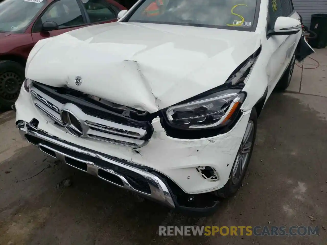 9 Photograph of a damaged car W1N0G8EB5MF920268 MERCEDES-BENZ GLC-CLASS 2021