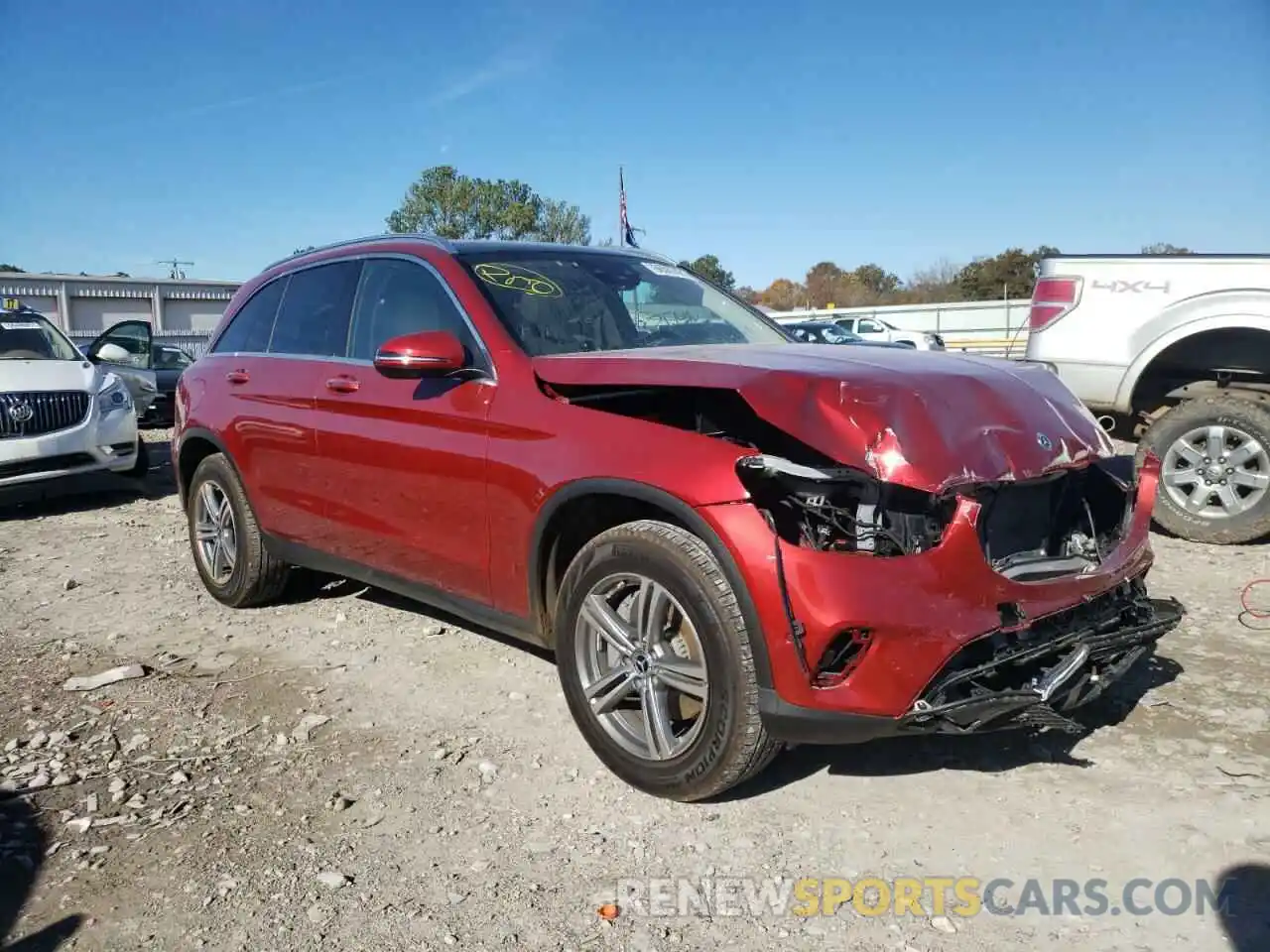 1 Photograph of a damaged car W1N0G8EB5MV274252 MERCEDES-BENZ GLC-CLASS 2021