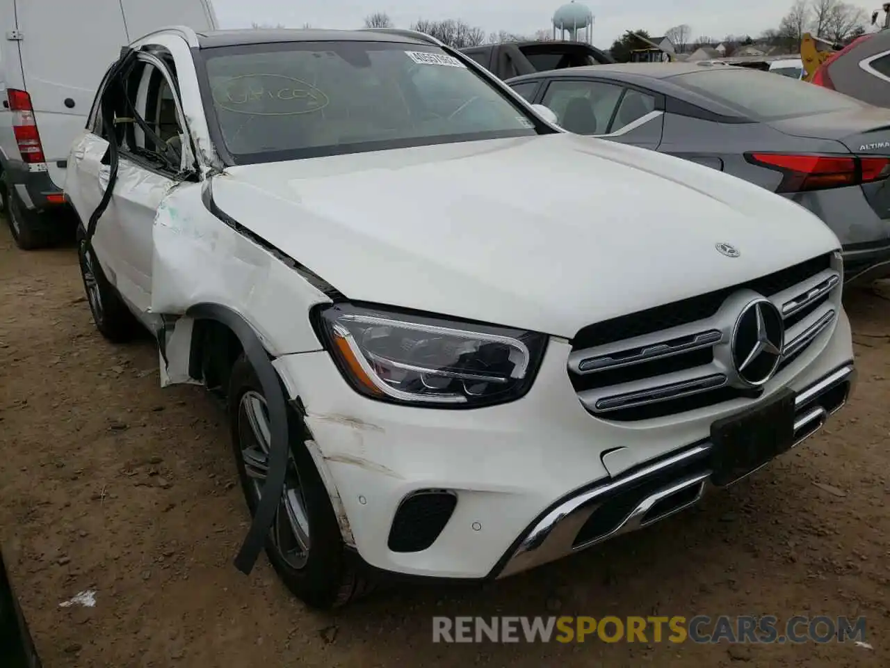 1 Photograph of a damaged car W1N0G8EB5MV274820 MERCEDES-BENZ GLC-CLASS 2021