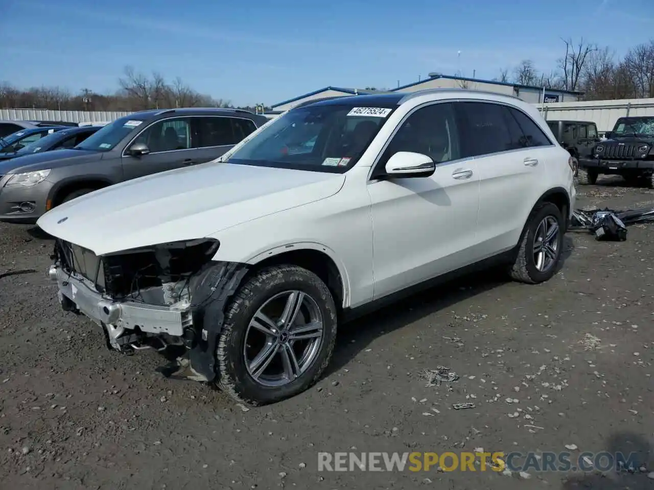 1 Фотография поврежденного автомобиля W1N0G8EB5MV285977 MERCEDES-BENZ GLC-CLASS 2021