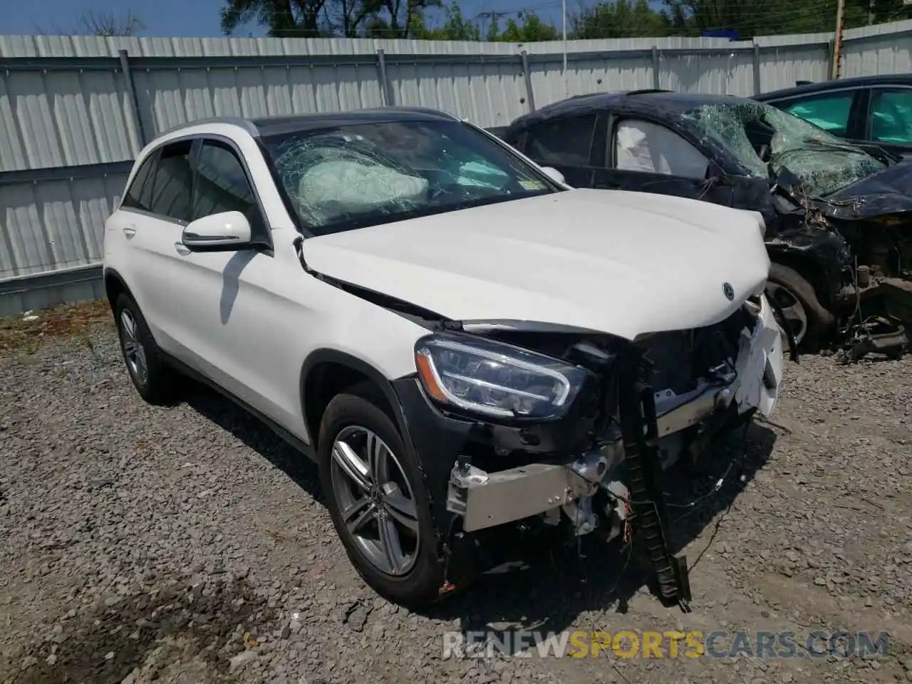 1 Photograph of a damaged car W1N0G8EB5MV287146 MERCEDES-BENZ GLC-CLASS 2021