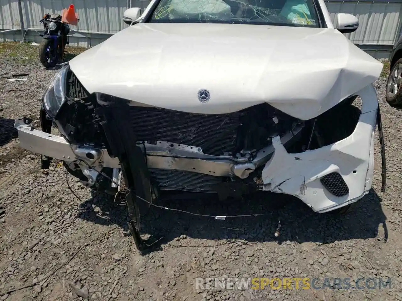 9 Photograph of a damaged car W1N0G8EB5MV287146 MERCEDES-BENZ GLC-CLASS 2021