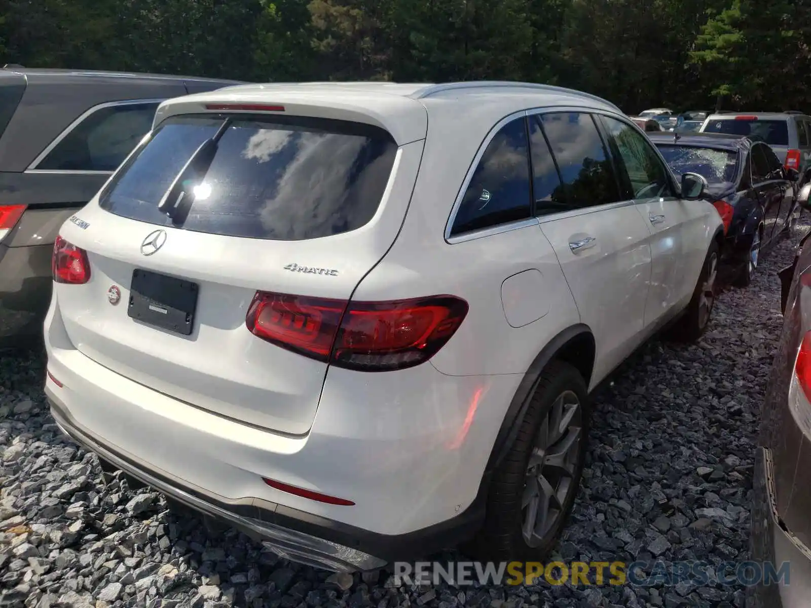 4 Photograph of a damaged car W1N0G8EB5MV291021 MERCEDES-BENZ GLC-CLASS 2021