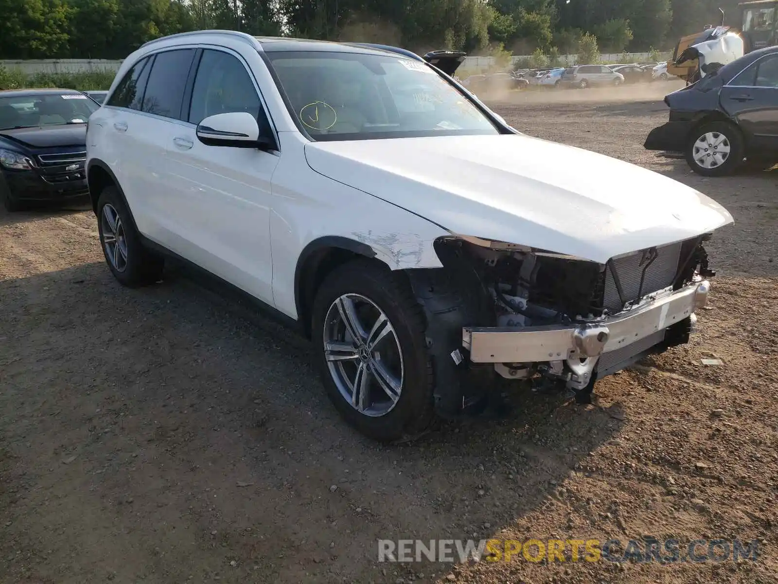 1 Photograph of a damaged car W1N0G8EB5MV304771 MERCEDES-BENZ GLC-CLASS 2021