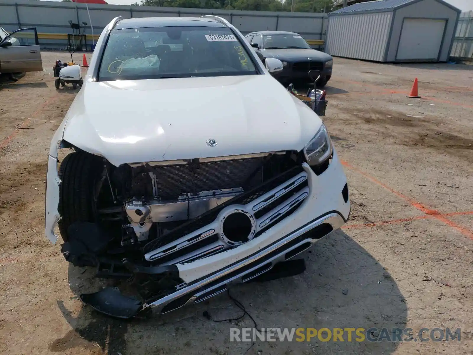 9 Photograph of a damaged car W1N0G8EB6MF931814 MERCEDES-BENZ GLC-CLASS 2021