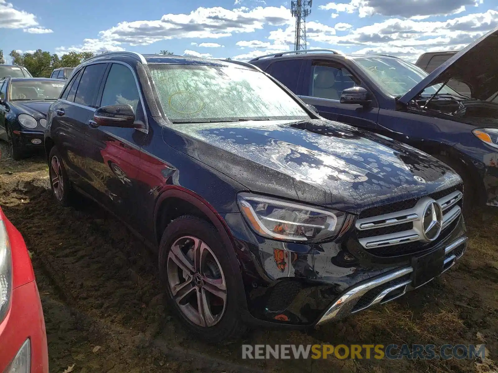 1 Photograph of a damaged car W1N0G8EB6MV273191 MERCEDES-BENZ GLC-CLASS 2021