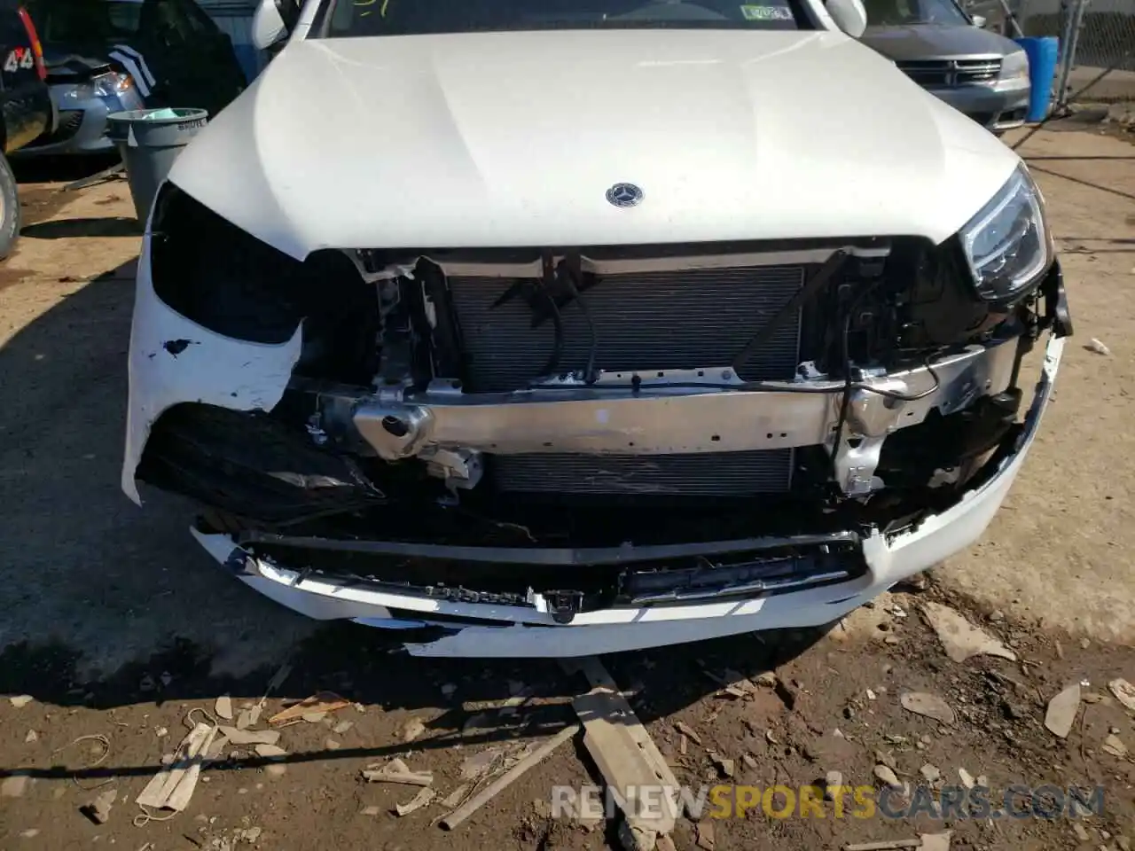 9 Photograph of a damaged car W1N0G8EB6MV323426 MERCEDES-BENZ GLC-CLASS 2021