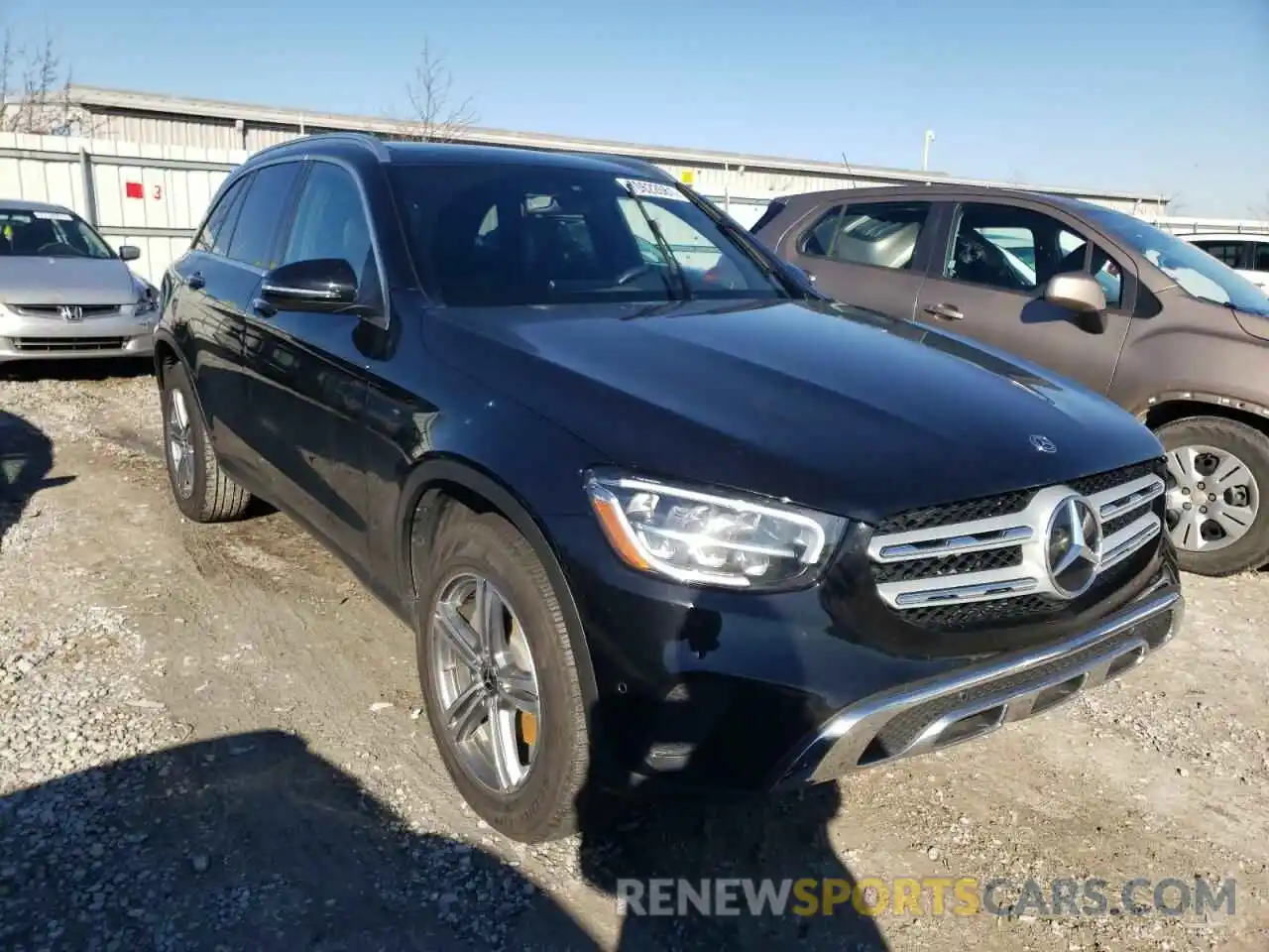 1 Photograph of a damaged car W1N0G8EB7MF868707 MERCEDES-BENZ GLC-CLASS 2021