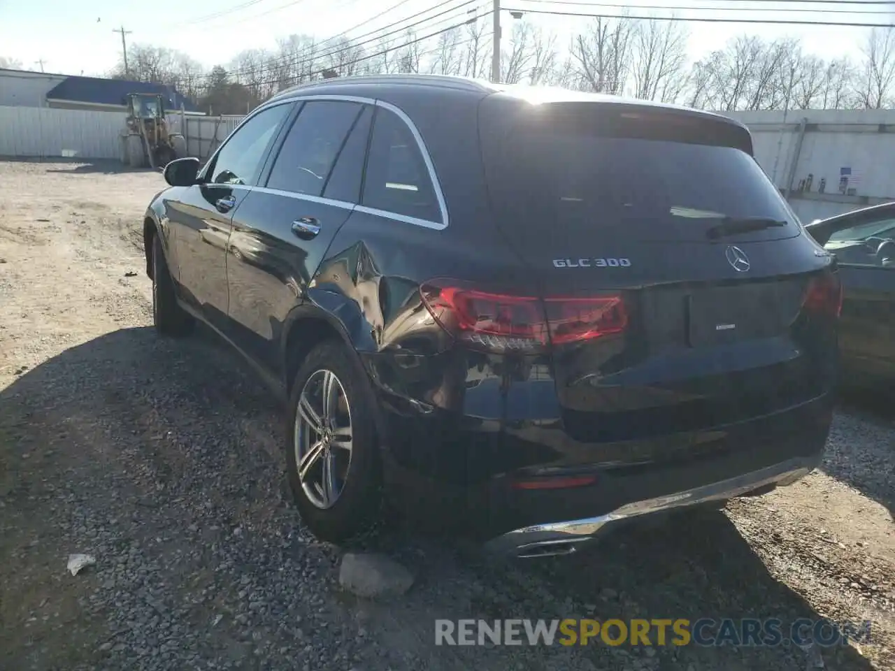 3 Photograph of a damaged car W1N0G8EB7MF868707 MERCEDES-BENZ GLC-CLASS 2021