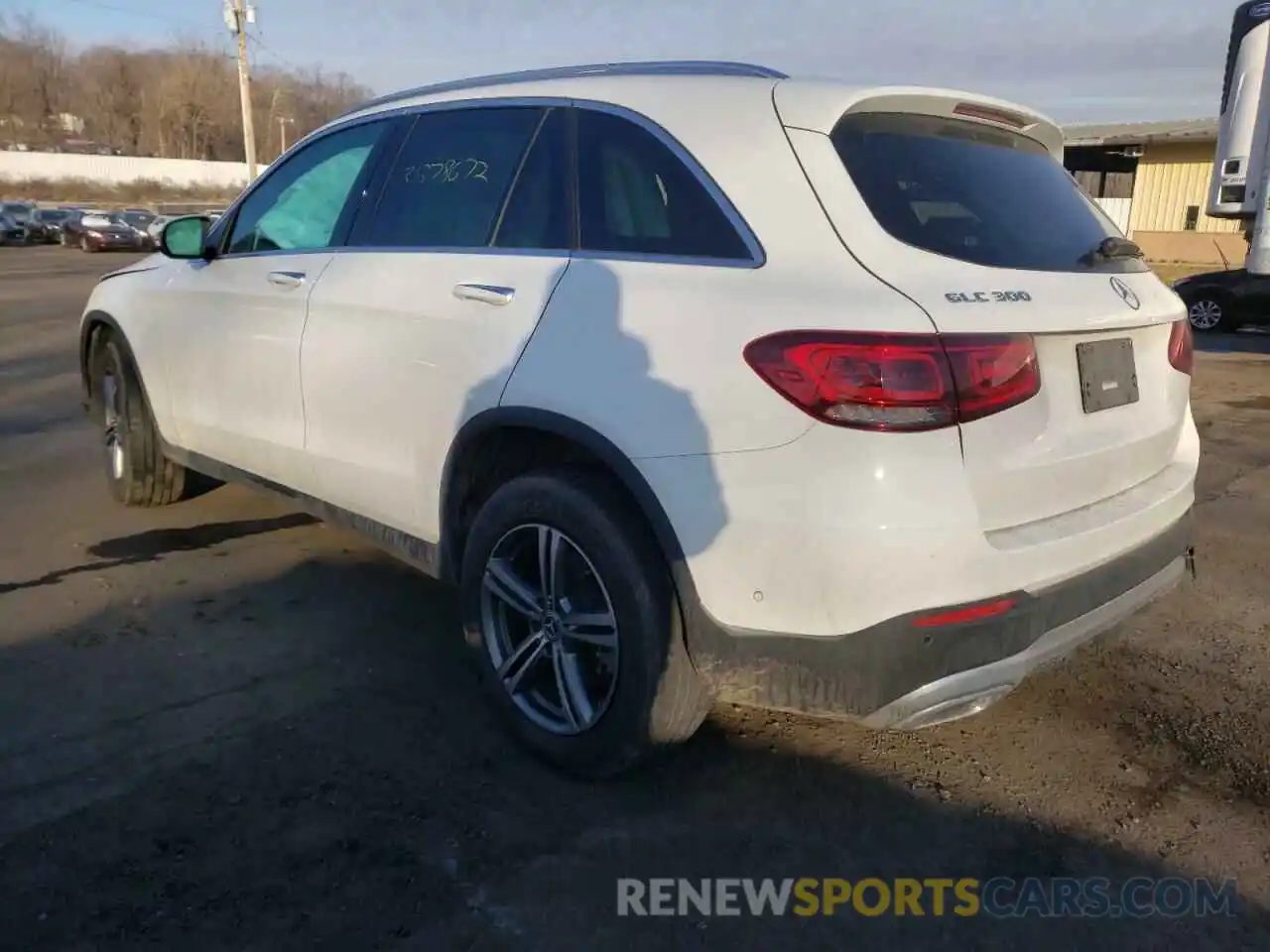 3 Photograph of a damaged car W1N0G8EB7MF904704 MERCEDES-BENZ GLC-CLASS 2021