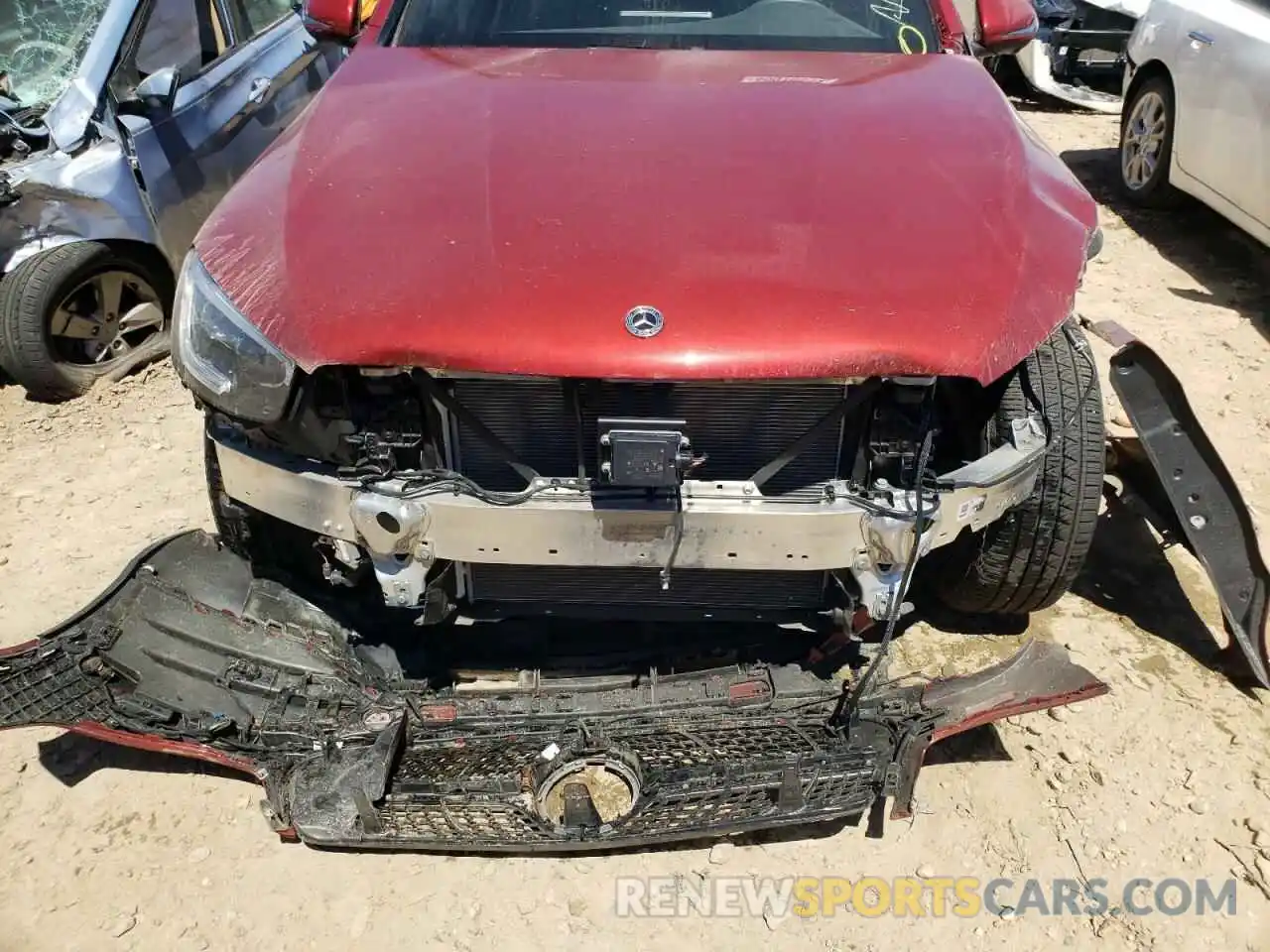 9 Photograph of a damaged car W1N0G8EB7MF974879 MERCEDES-BENZ GLC-CLASS 2021