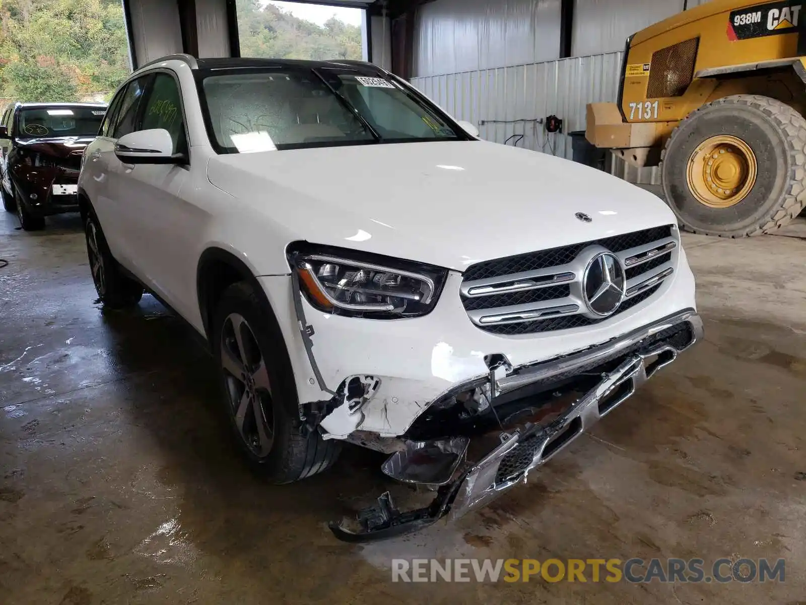 1 Photograph of a damaged car W1N0G8EB8MF901388 MERCEDES-BENZ GLC-CLASS 2021