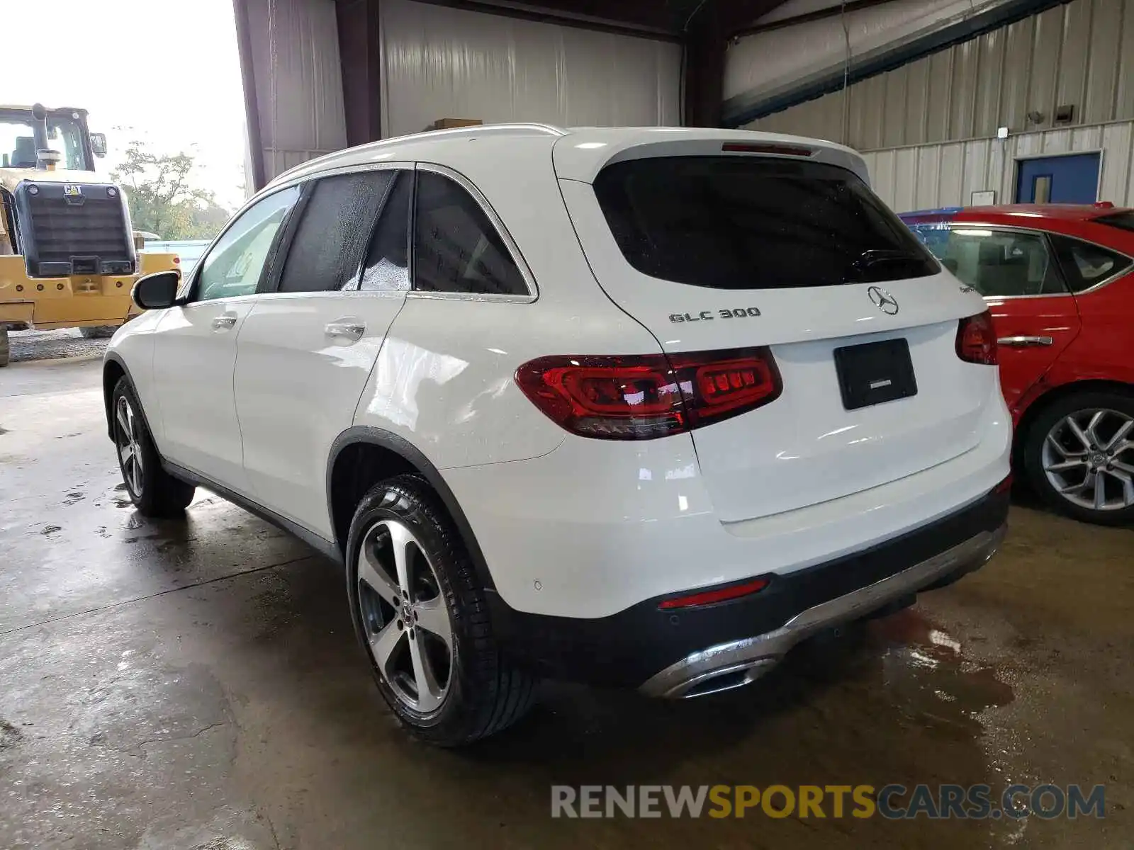 3 Photograph of a damaged car W1N0G8EB8MF901388 MERCEDES-BENZ GLC-CLASS 2021