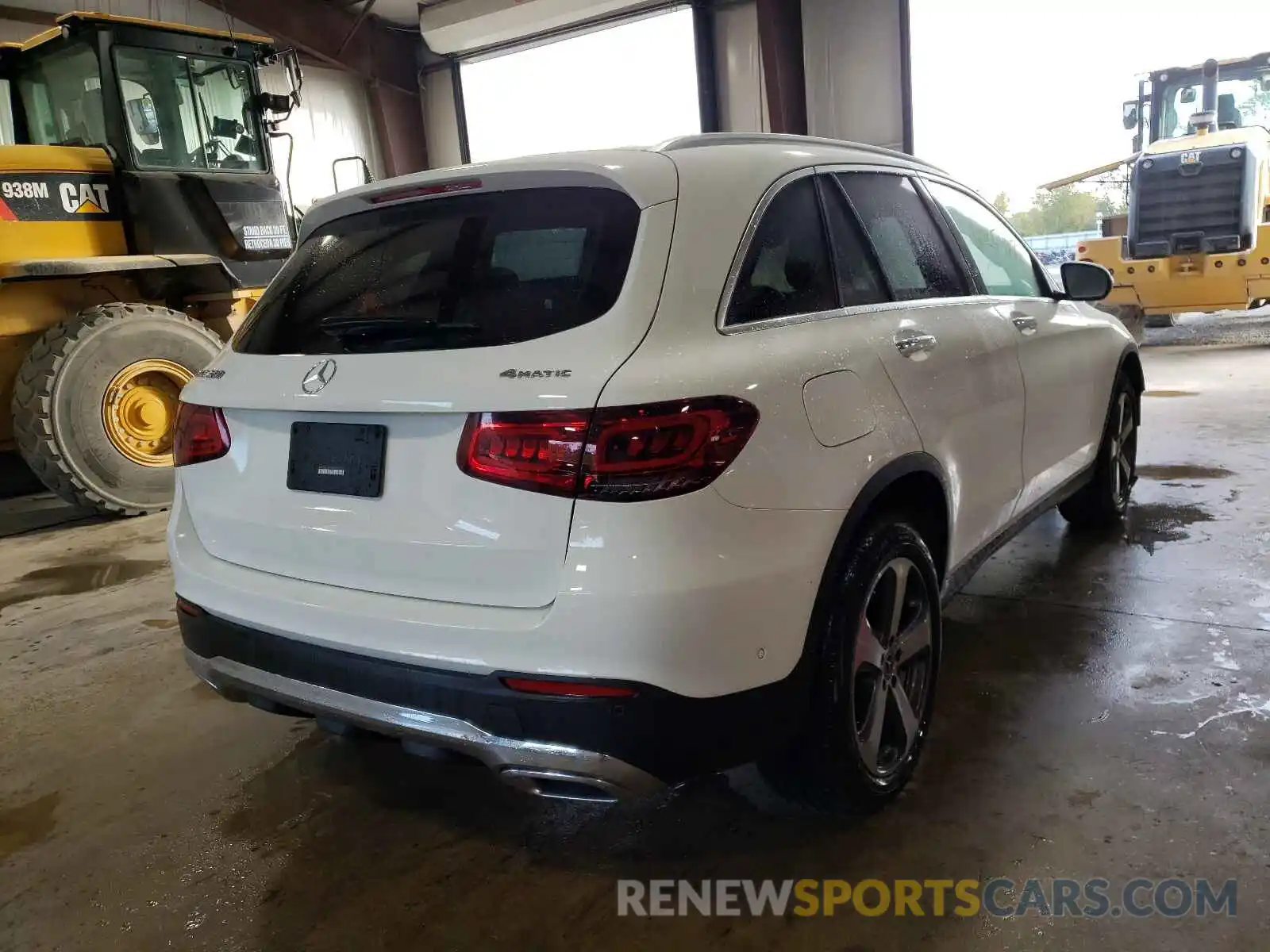 4 Photograph of a damaged car W1N0G8EB8MF901388 MERCEDES-BENZ GLC-CLASS 2021