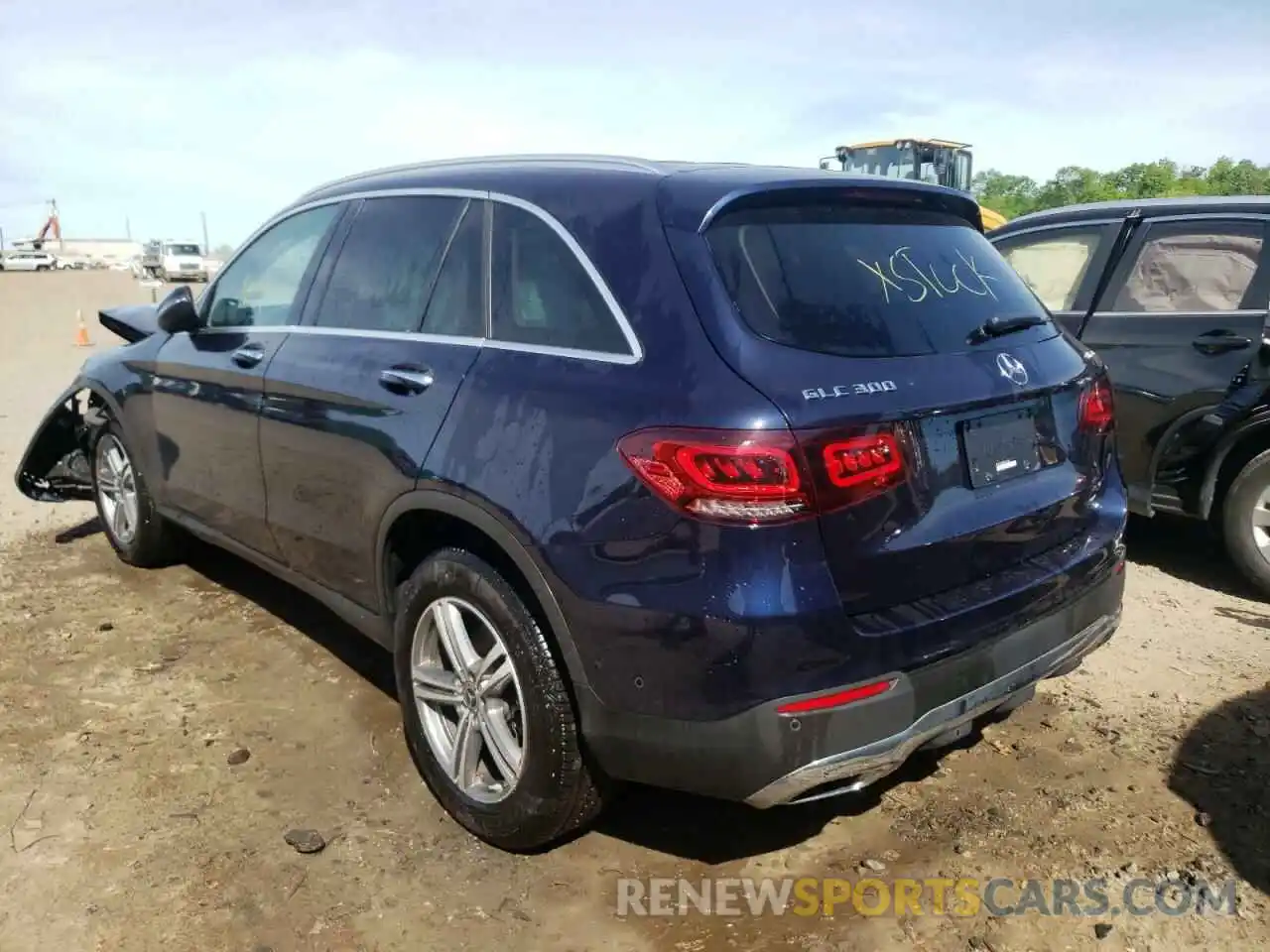 3 Photograph of a damaged car W1N0G8EB8MF903884 MERCEDES-BENZ GLC-CLASS 2021