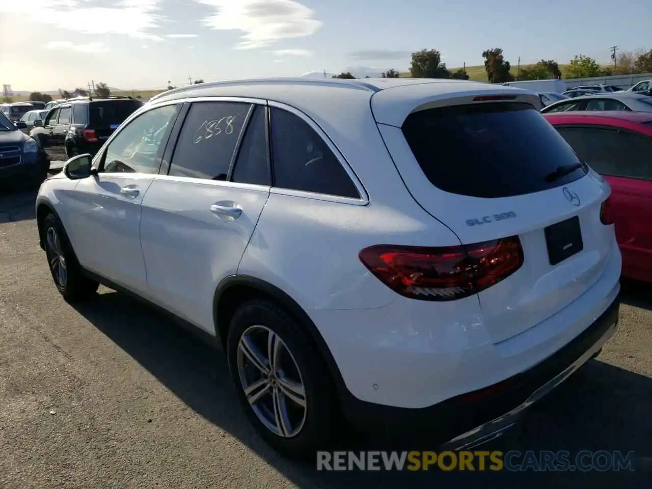 3 Photograph of a damaged car W1N0G8EB8MF920989 MERCEDES-BENZ GLC-CLASS 2021