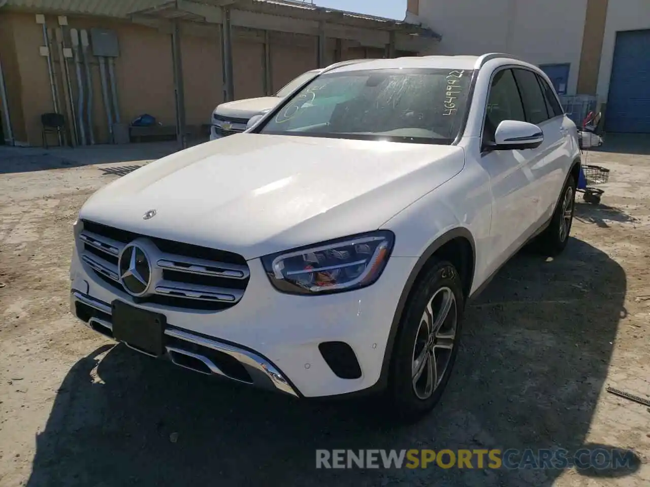 2 Photograph of a damaged car W1N0G8EB8MV273693 MERCEDES-BENZ GLC-CLASS 2021