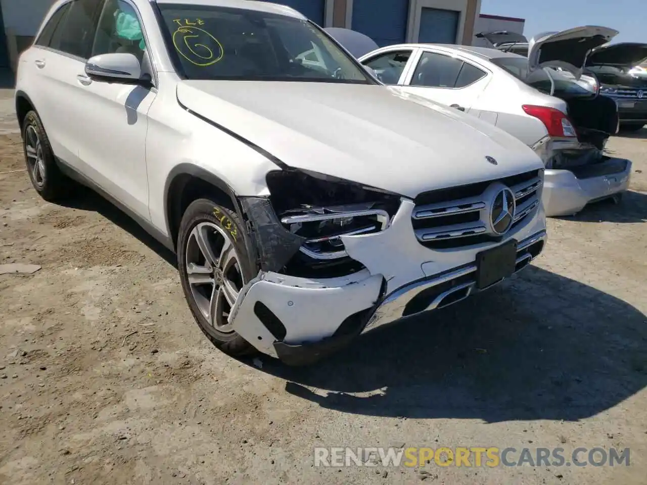 9 Фотография поврежденного автомобиля W1N0G8EB8MV273693 MERCEDES-BENZ GLC-CLASS 2021