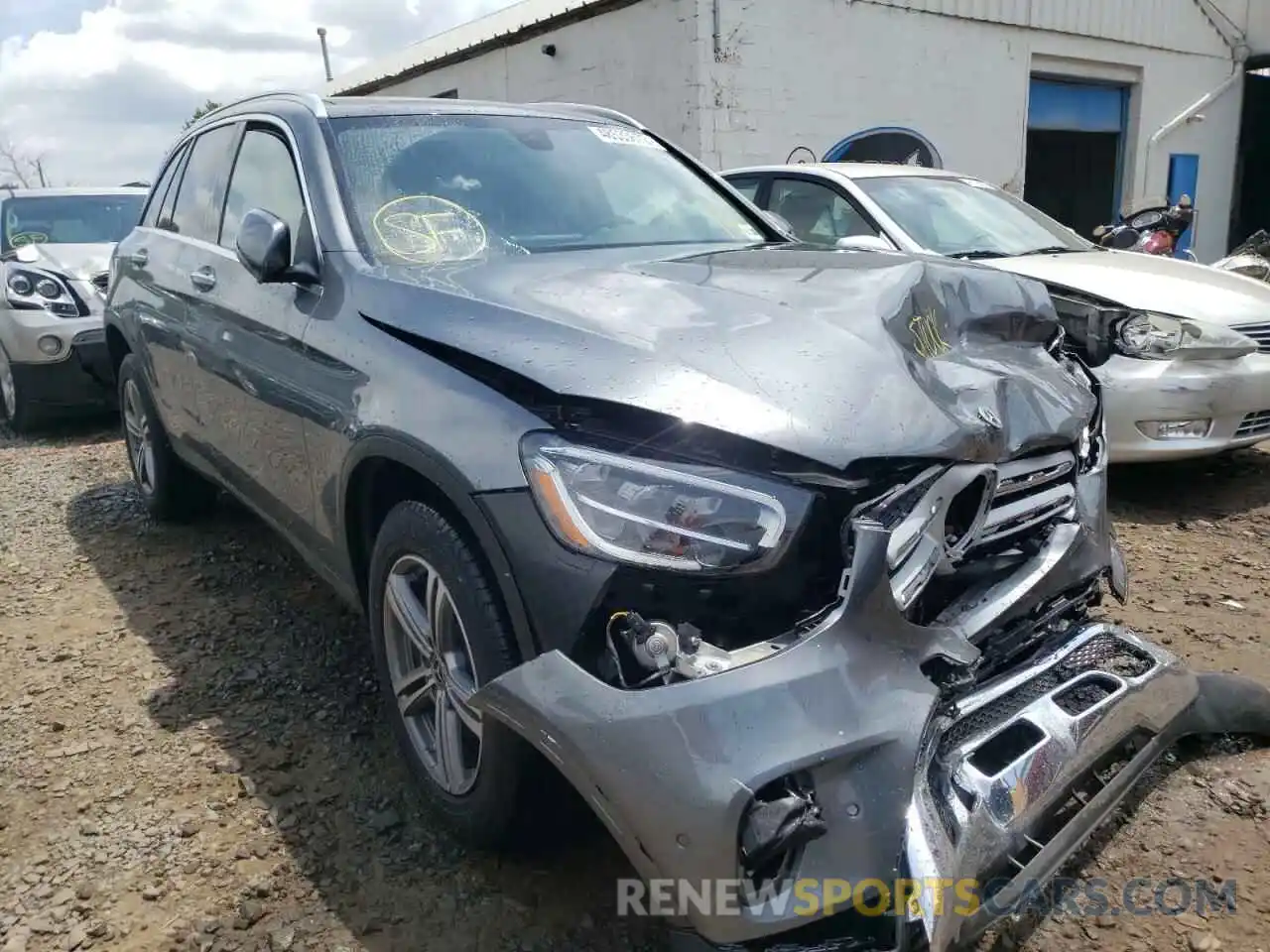 1 Photograph of a damaged car W1N0G8EB8MV279378 MERCEDES-BENZ GLC-CLASS 2021