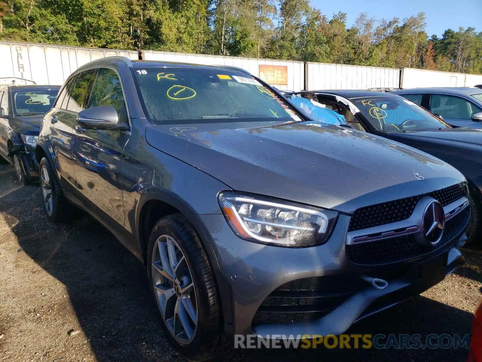 1 Photograph of a damaged car W1N0G8EB8MV281843 MERCEDES-BENZ GLC-CLASS 2021